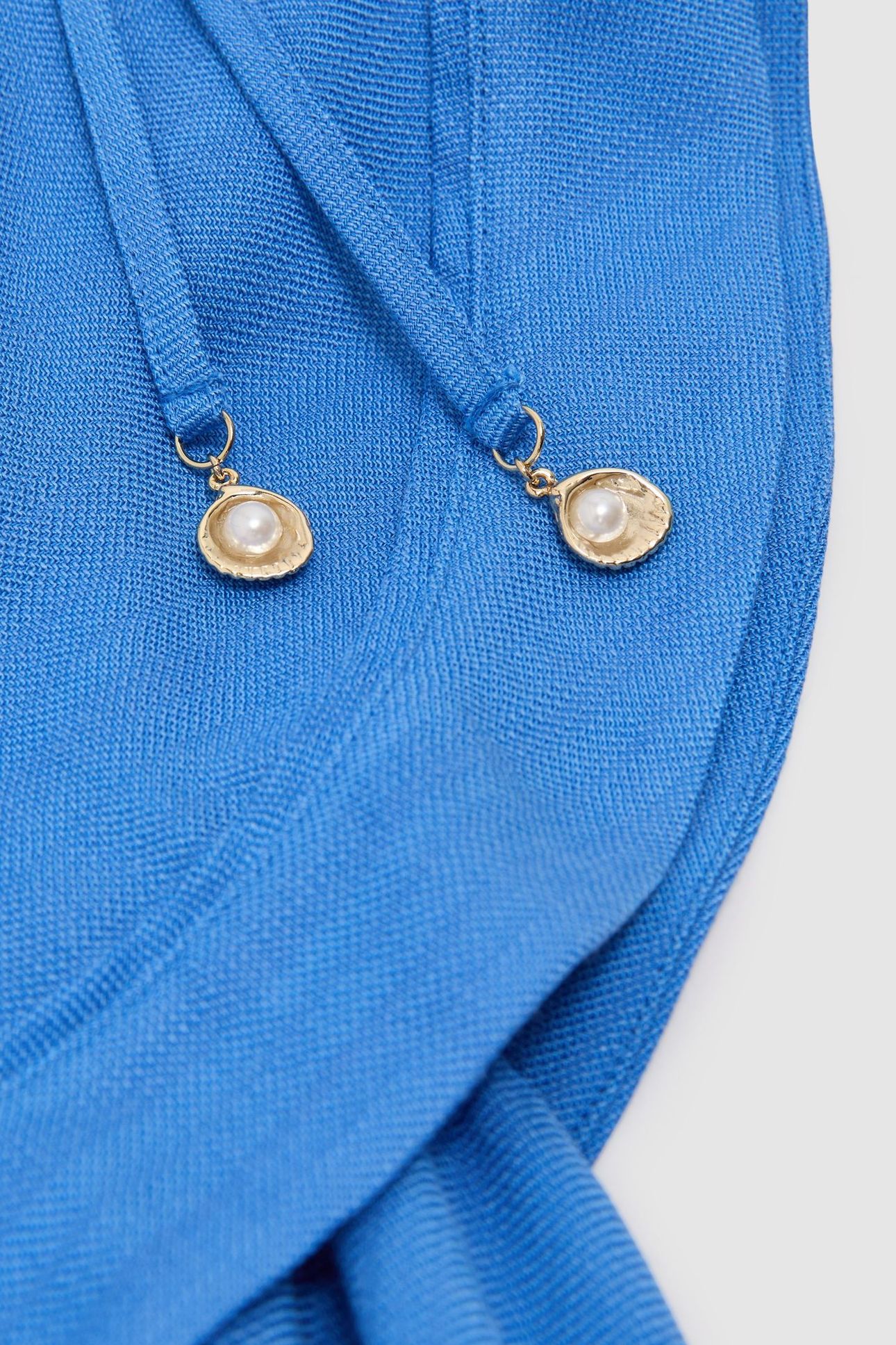 FRILL DETAIL JUMPSUIT BLUE 7