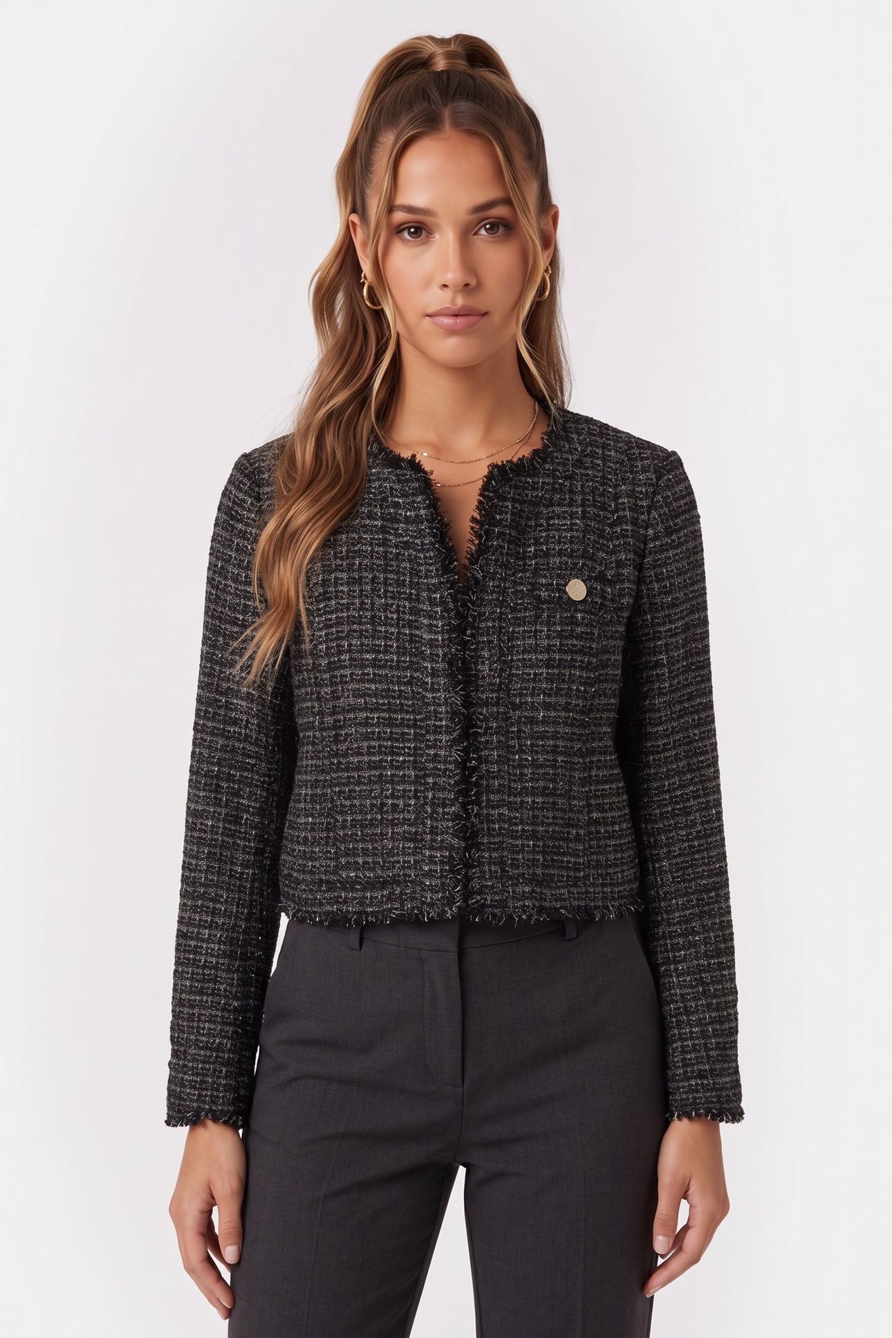 PHENN BLAZER BLACK 1