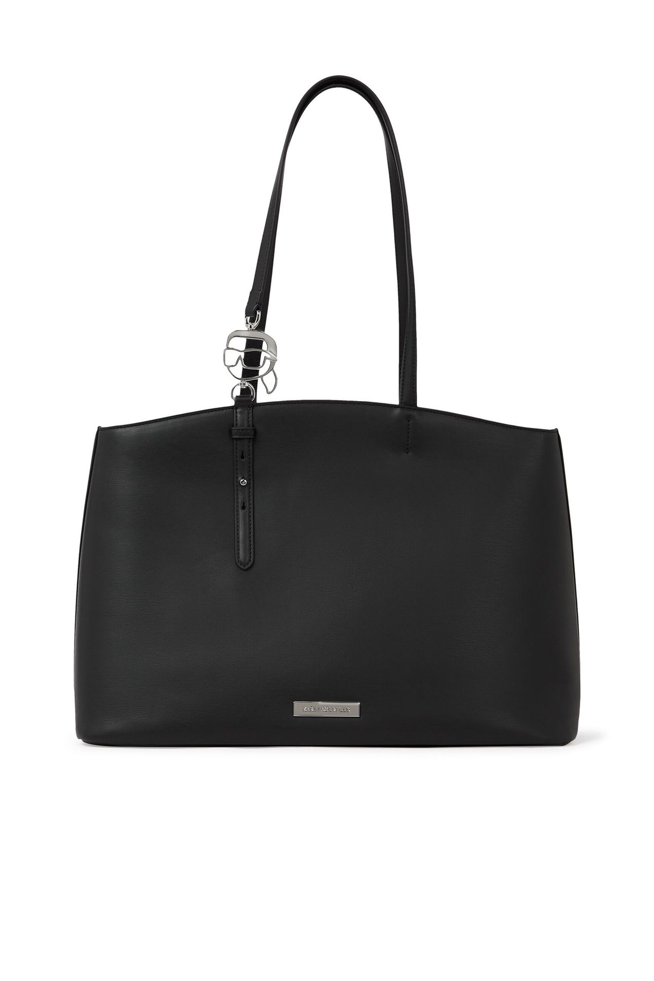 IKON SMOOTH LG OUTLINE TOTE BLACK 2