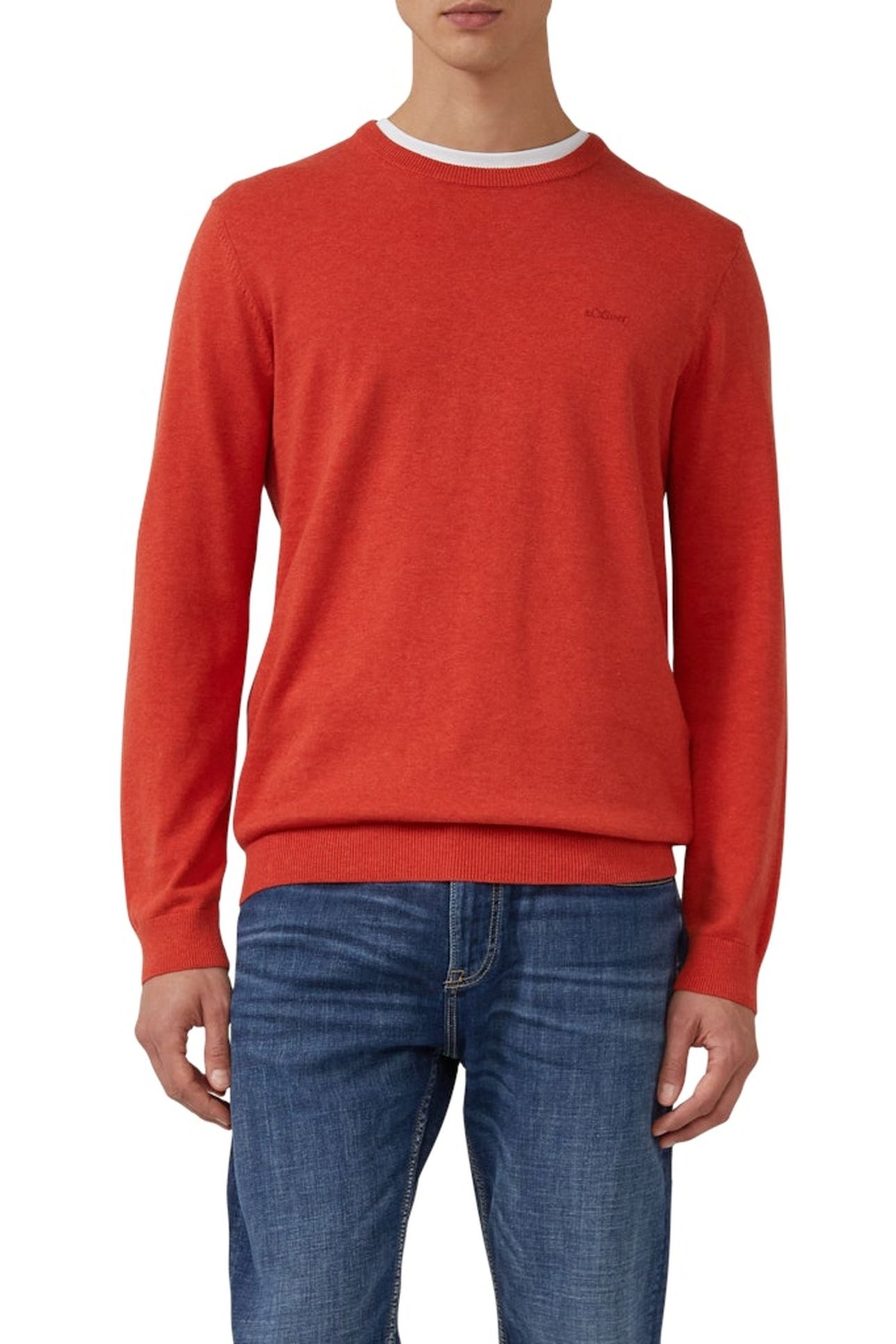 S.OLIVER PULLOVER RED 1