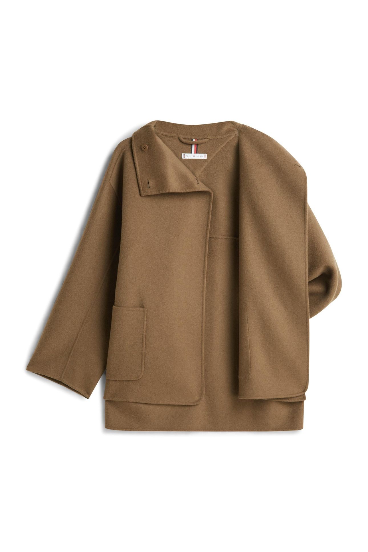 DF WOOL GB FUNNEL NECK NORDIC TAUPE 4