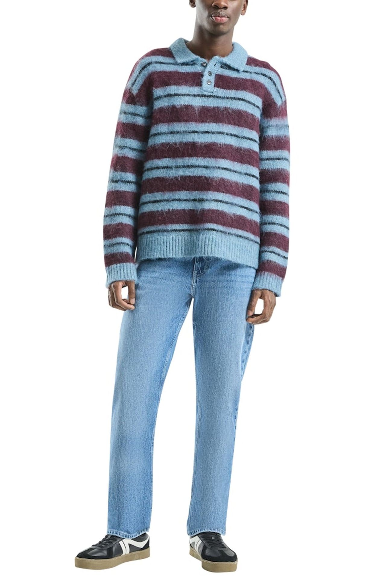 S.OLIVER-QS PULLOVER BLUE GREEN 3