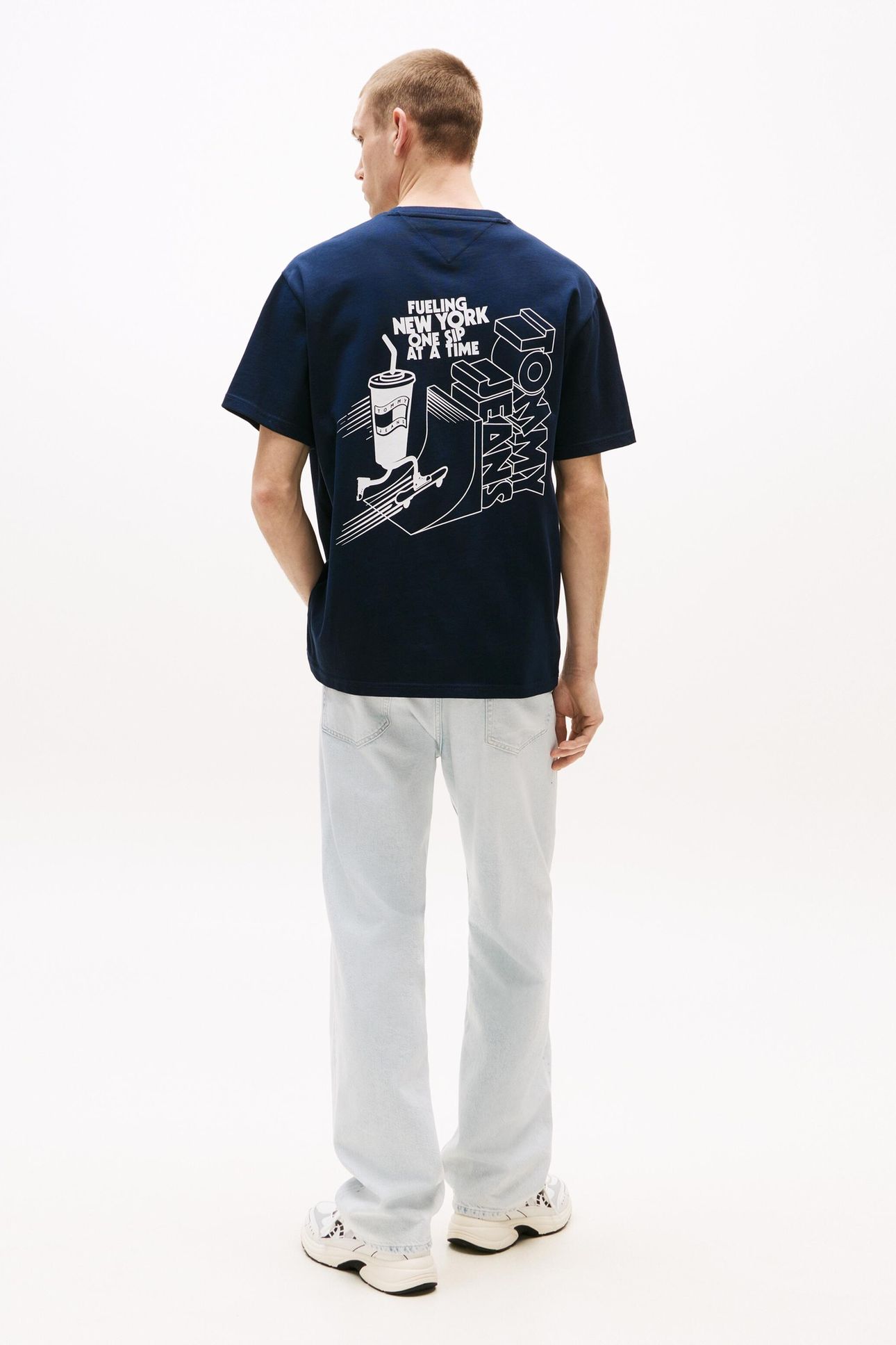 TJM RELAXED SKATER BACK DARK NIGHT NAVY 2