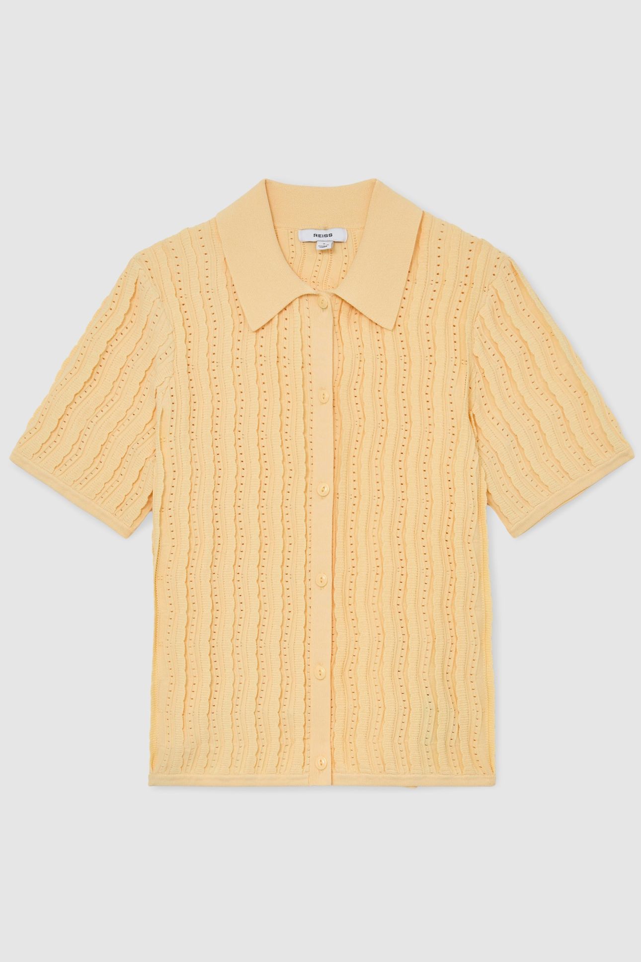 STITCH DETAIL SHIRT BUTTERMILK YELLOW 4