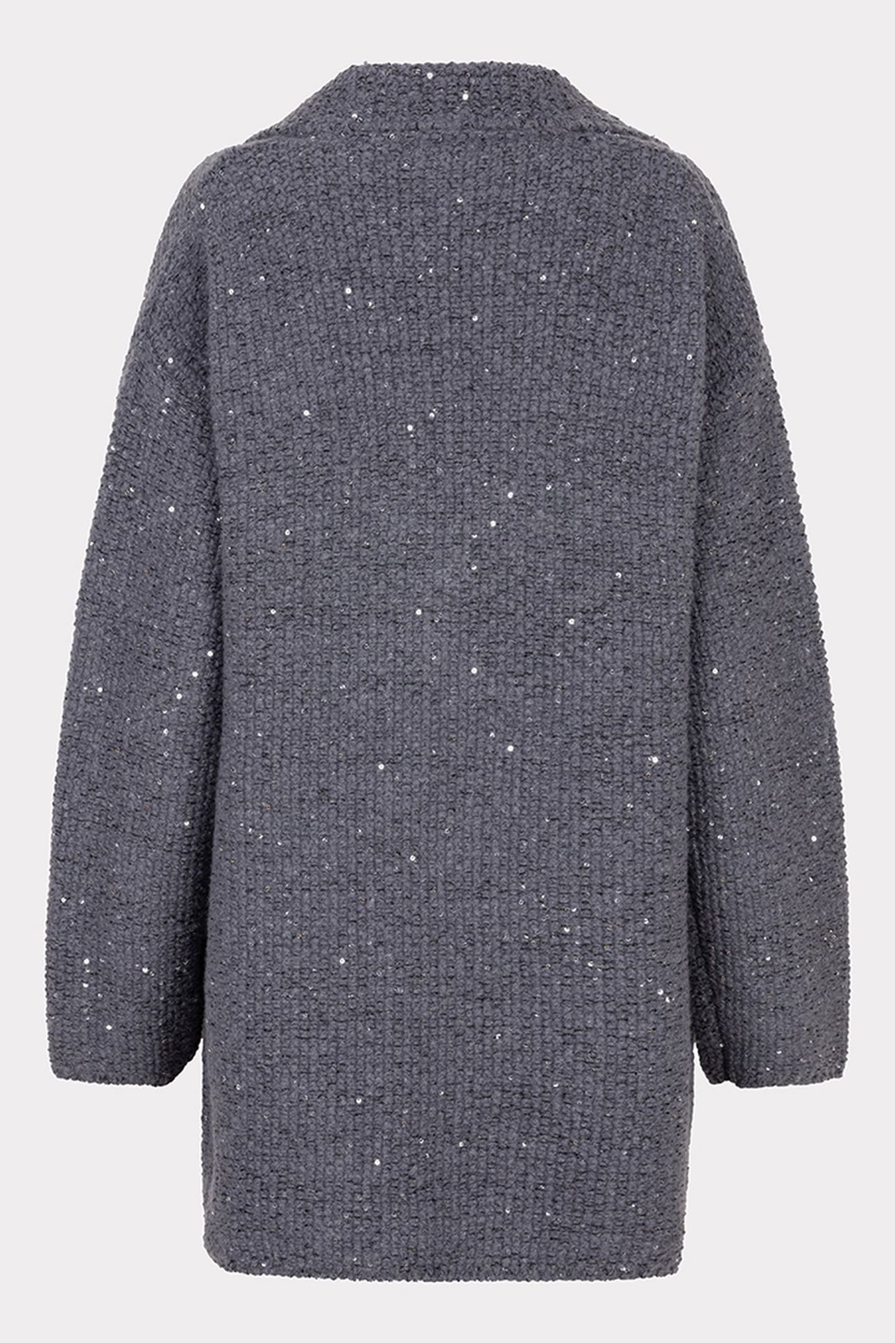 CARDIGAN BLAZER DARK GREY MELANGE 5