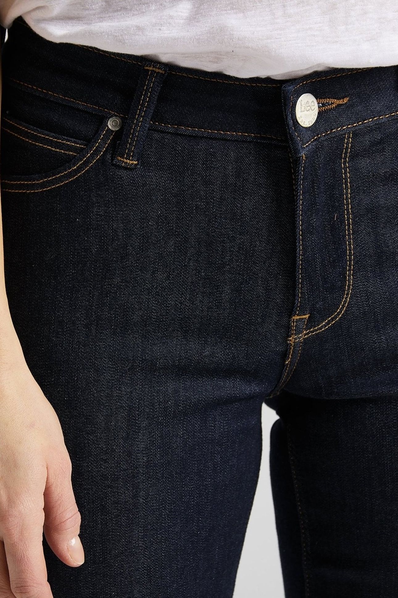 MARION RINSE STRAIGHT JEANS DENIM BLUE 4