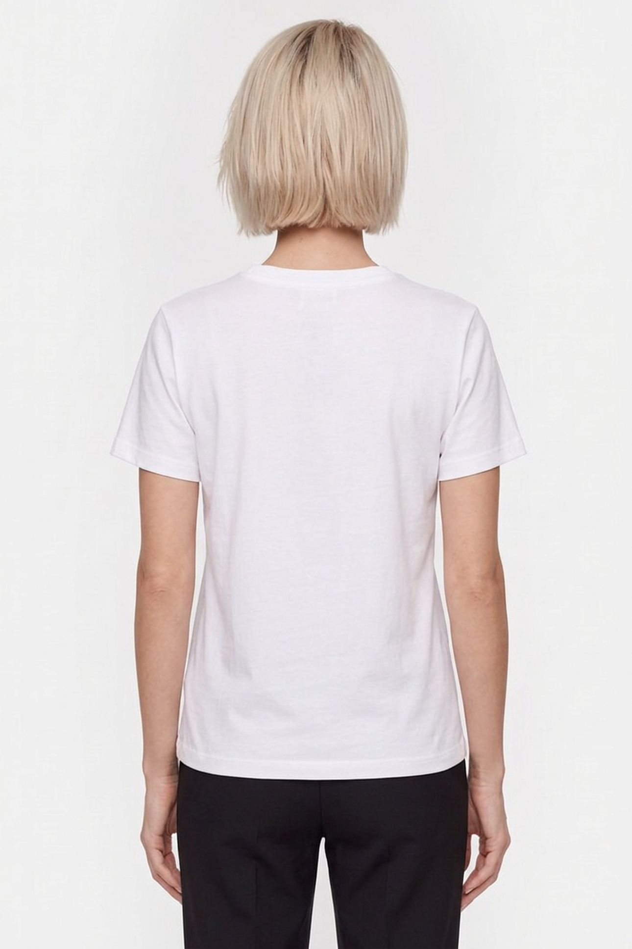 T-SHIRT SHORT SLEEVE APPLE WHITE 3
