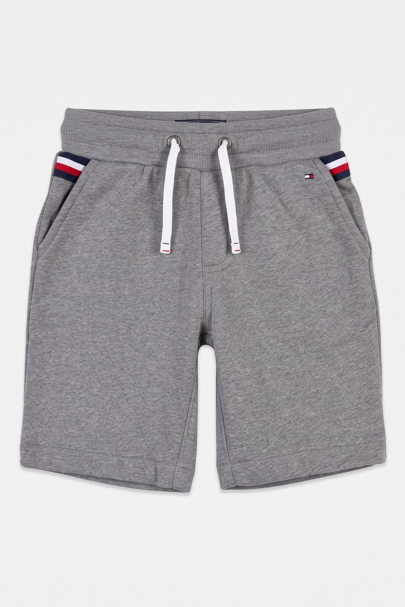 BOYS TOMMY SWEATSHORT LIGHT GREY HEATHER 2
