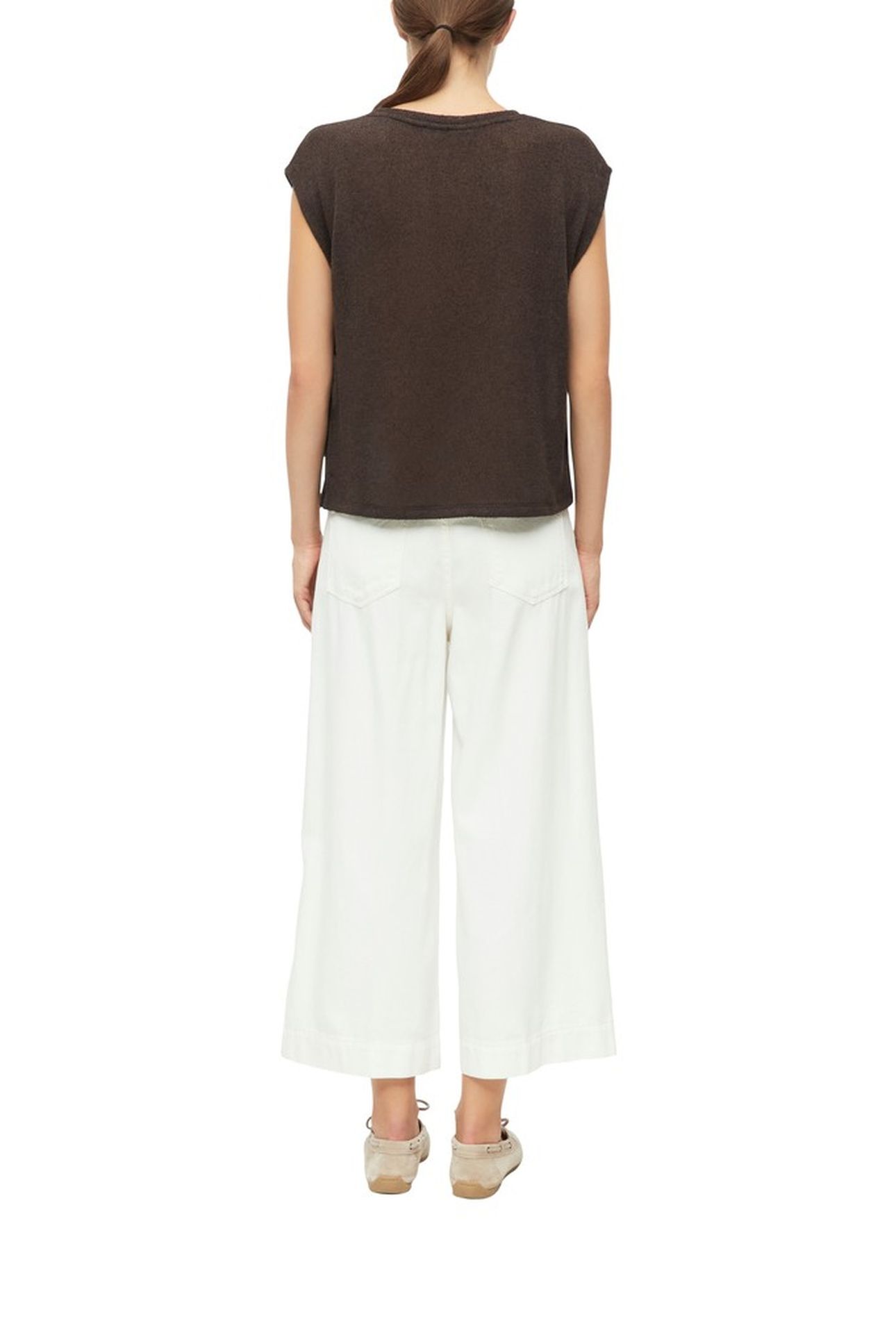 S.OLIVER T-SHIRTS BROWN 3