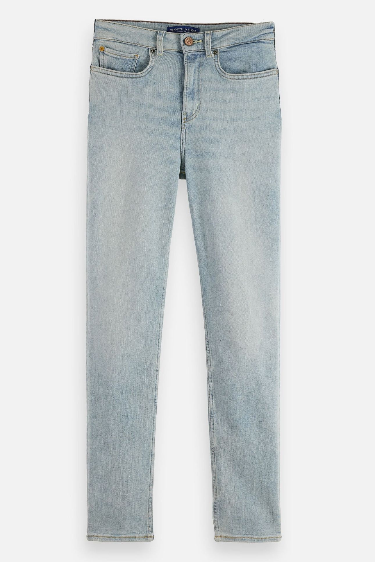 HIGH FIVE SUPER STRETCH SLIM JEANS TAKEDOWN BLUE 4