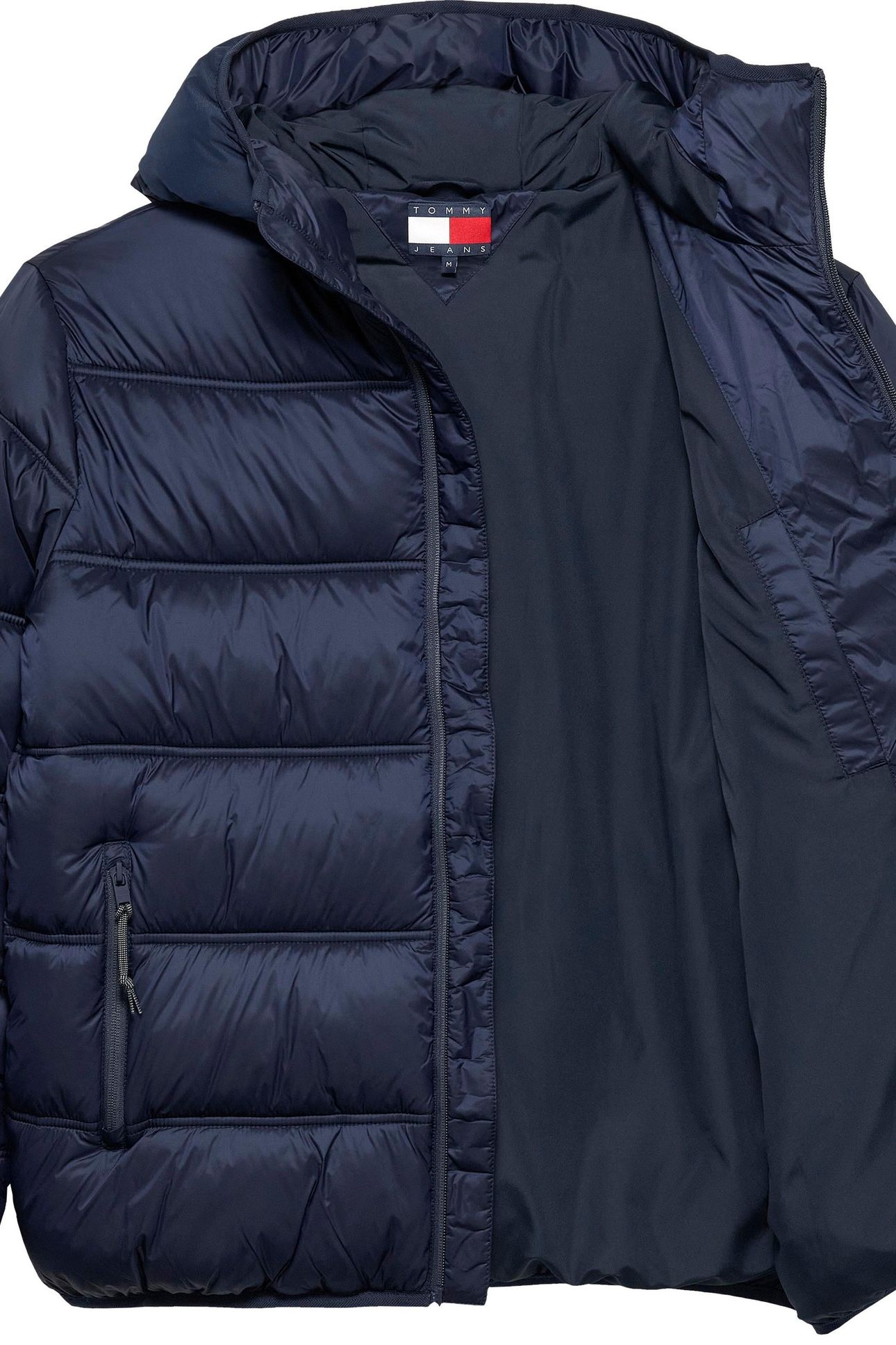 TJM HOODED LOGO JACKET DARK BLUE 5