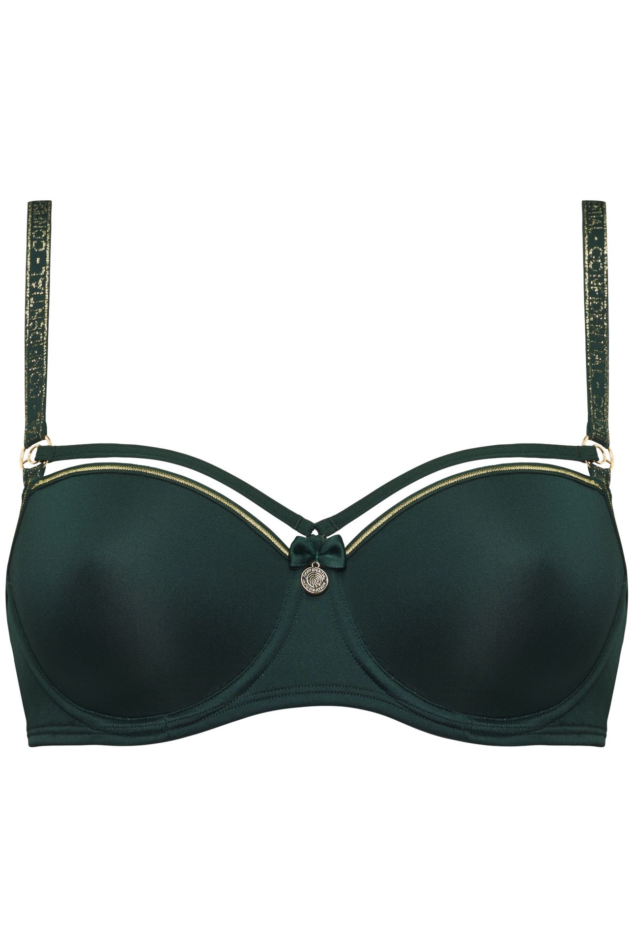 SPACE ODYSSEY FOREST GREEN BALCONY BRA 3
