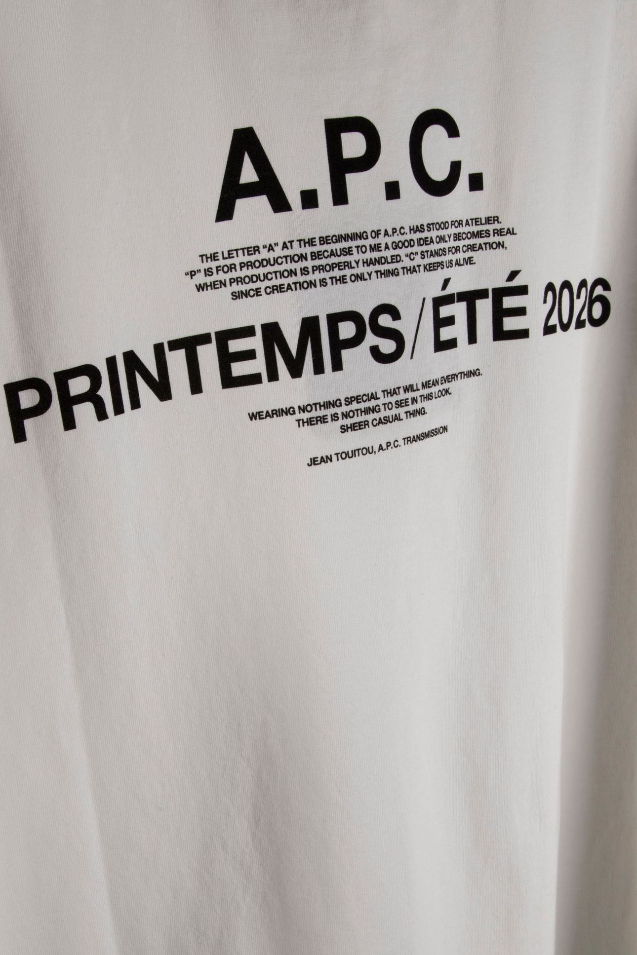 UNISEX T-SHIRT SHORT SLEEVE OFF-WHITE 10