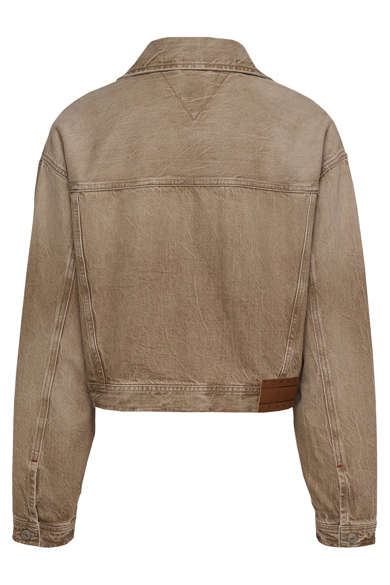 OVERSIZED CROP TRUCKER JACKET DENIM COLOR 6
