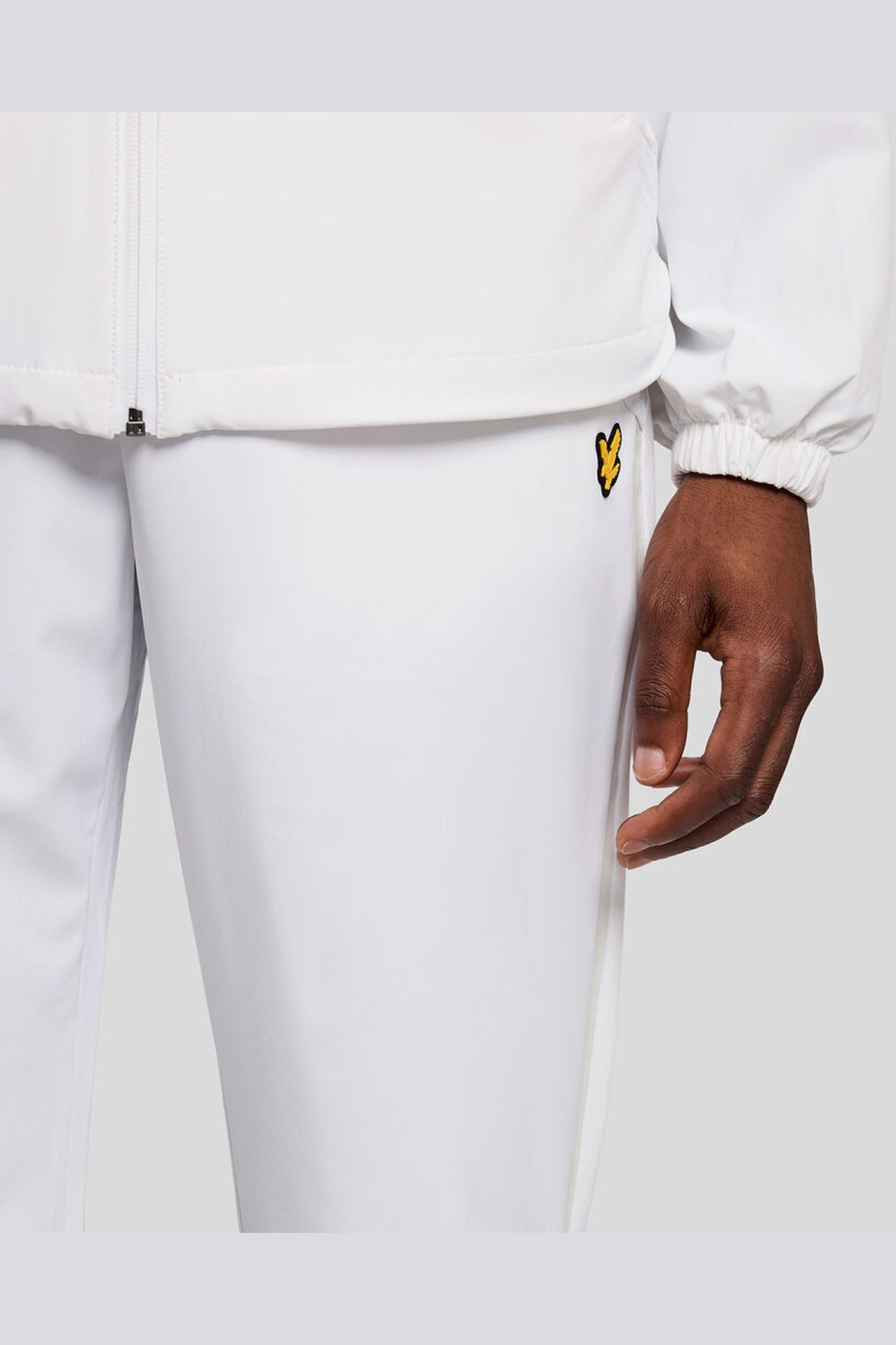 STRIPED TRACKIES WHITE 5