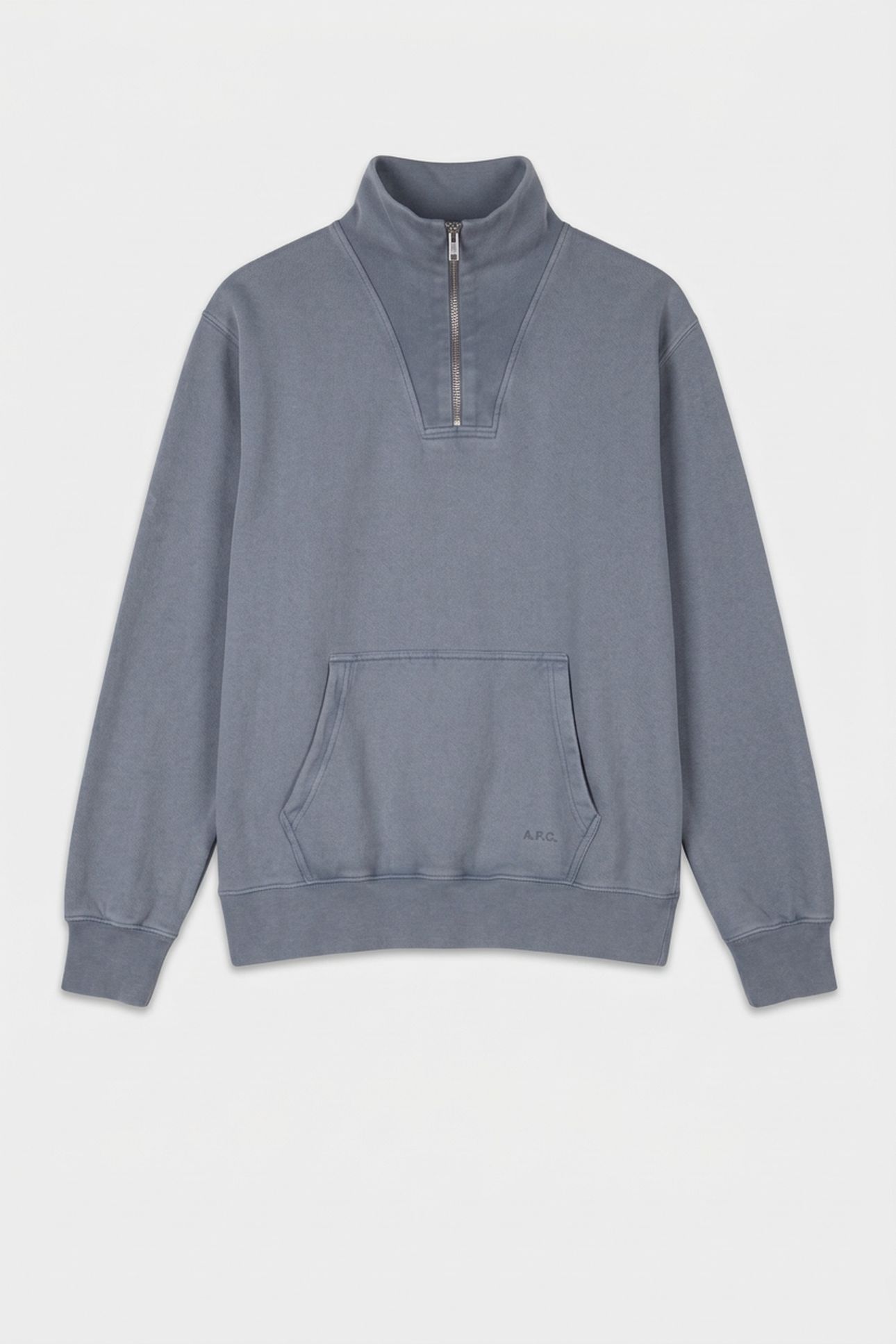 UNISEX TRUCKER JACKET LONG SLEEVE LIGHT BLUE 5