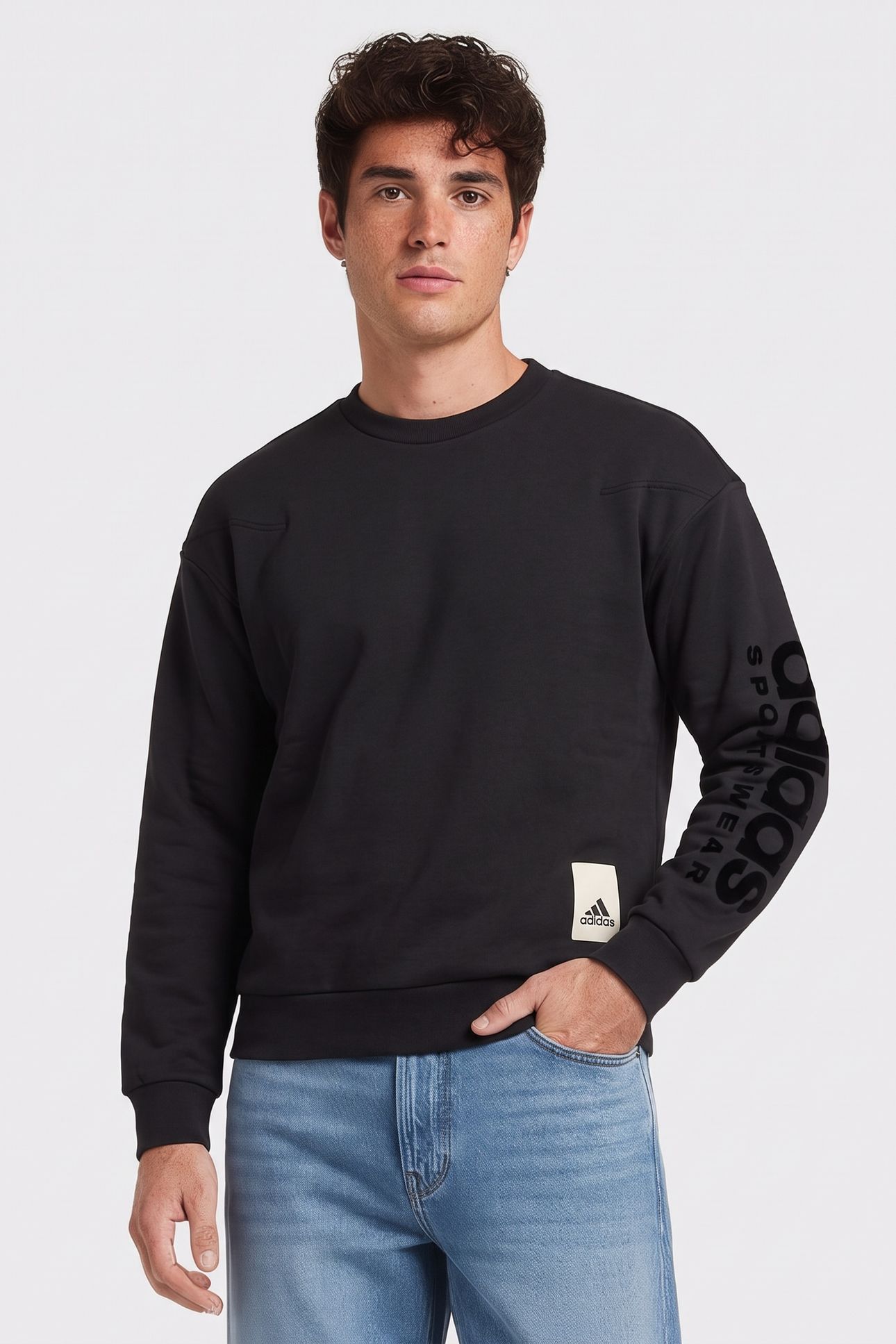 UNISEX CAPS SWEATER BLACK 1