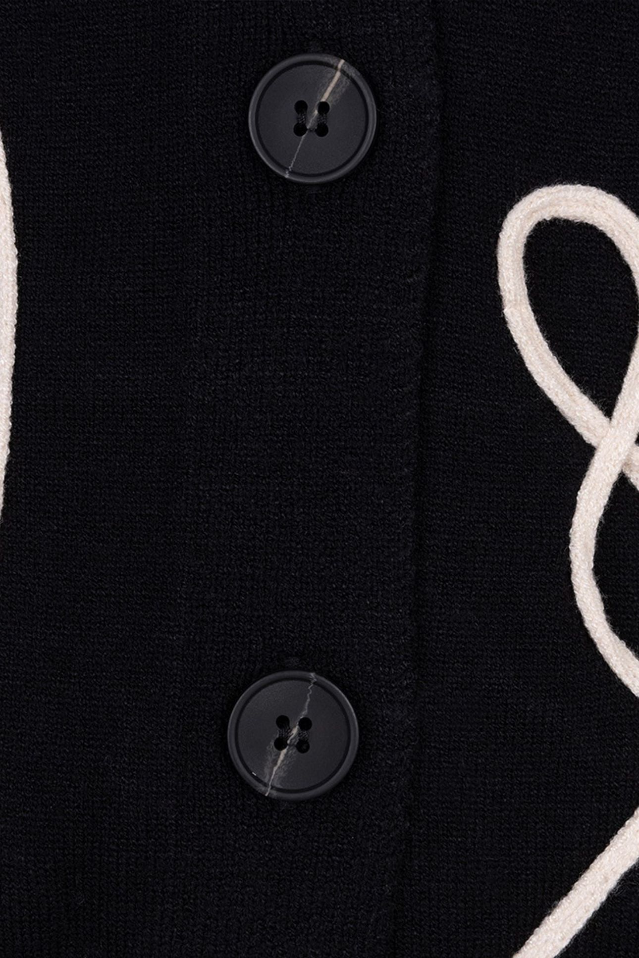 CARDIGAN TAPE PATCH BLACK 7