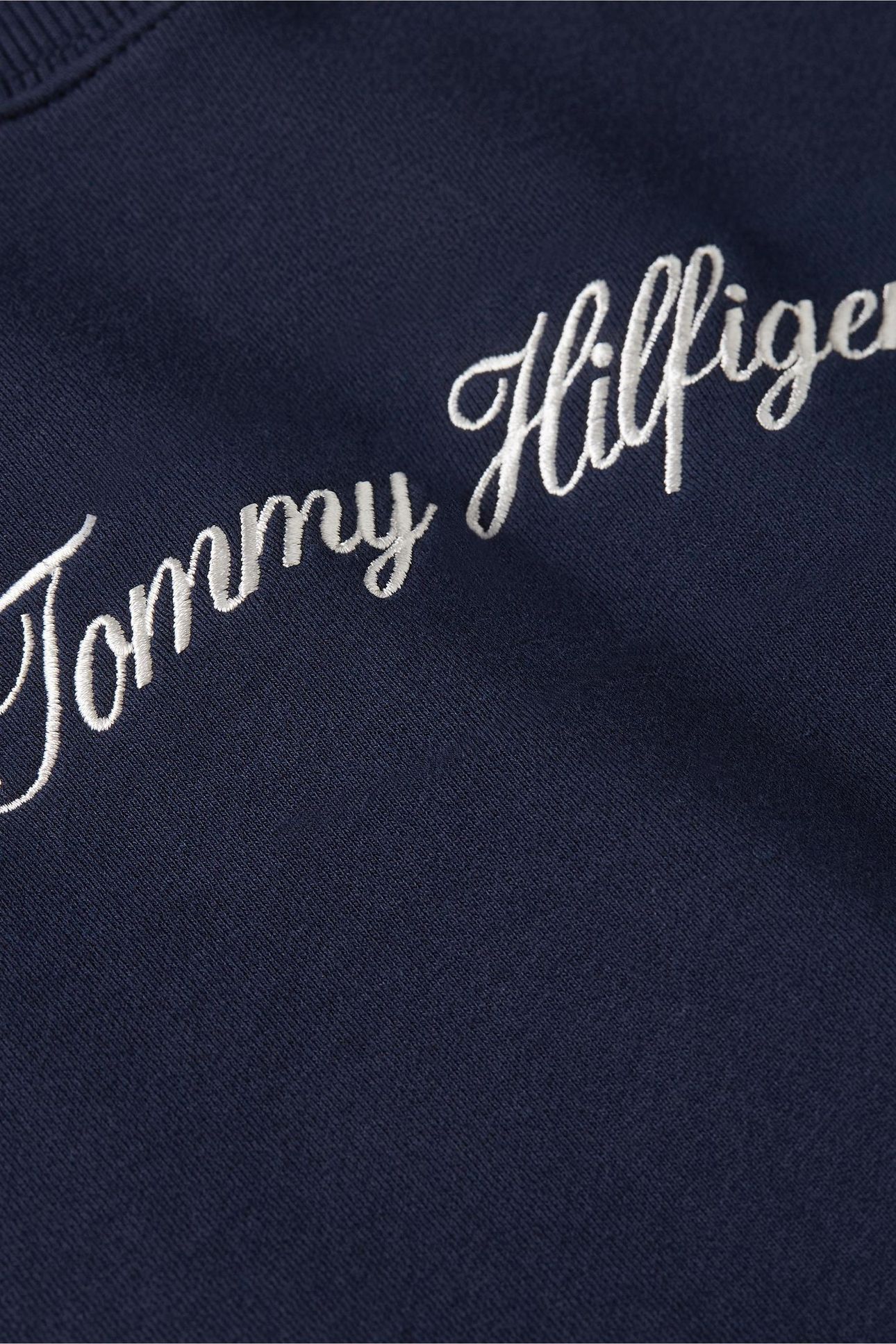 GOLD BUTTON SCRIPT TERRY DARK NIGHT NAVY 4