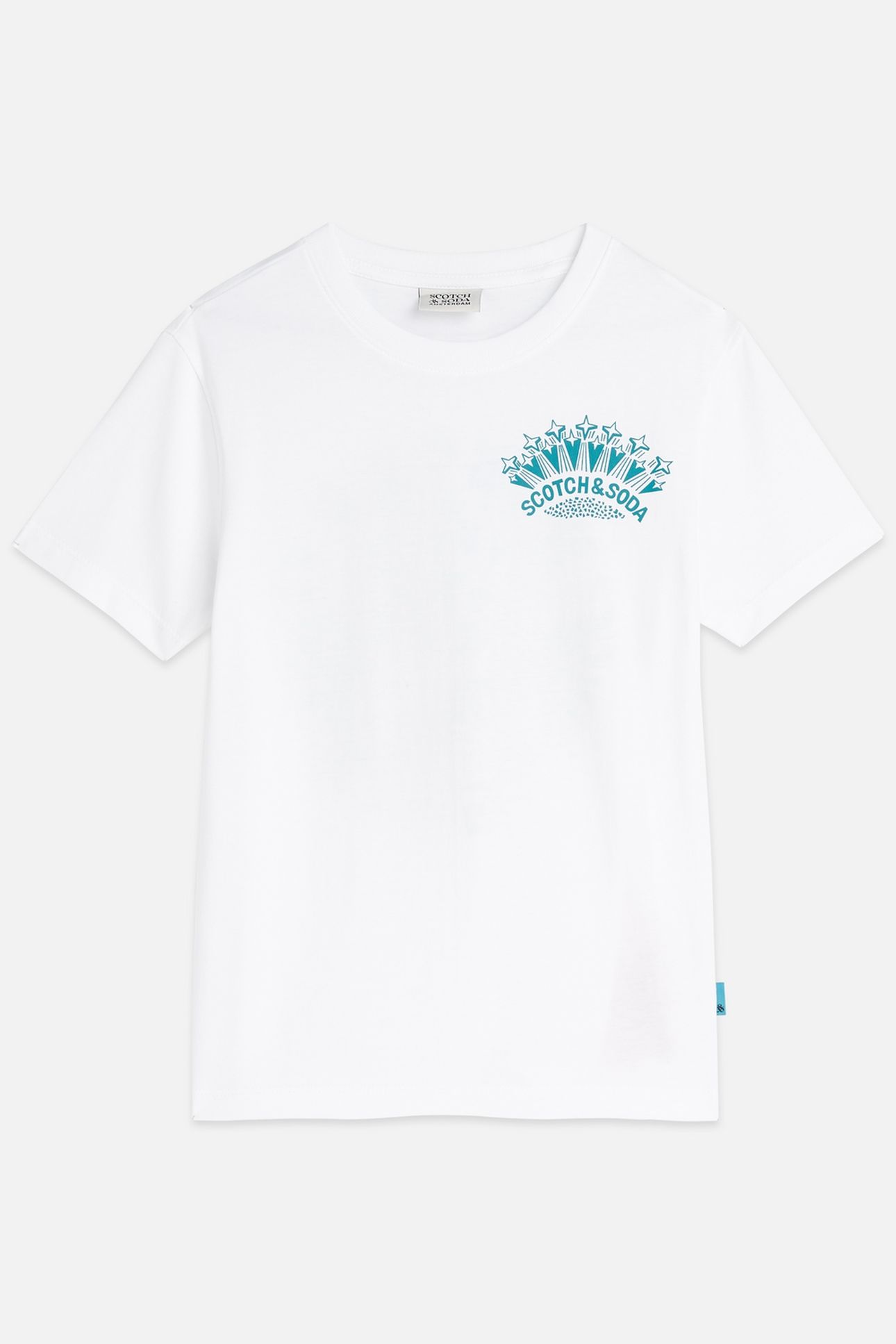 BOYS FRONT AND BACK REGULARFIT TSHIRT WHITE/PASTEL 1