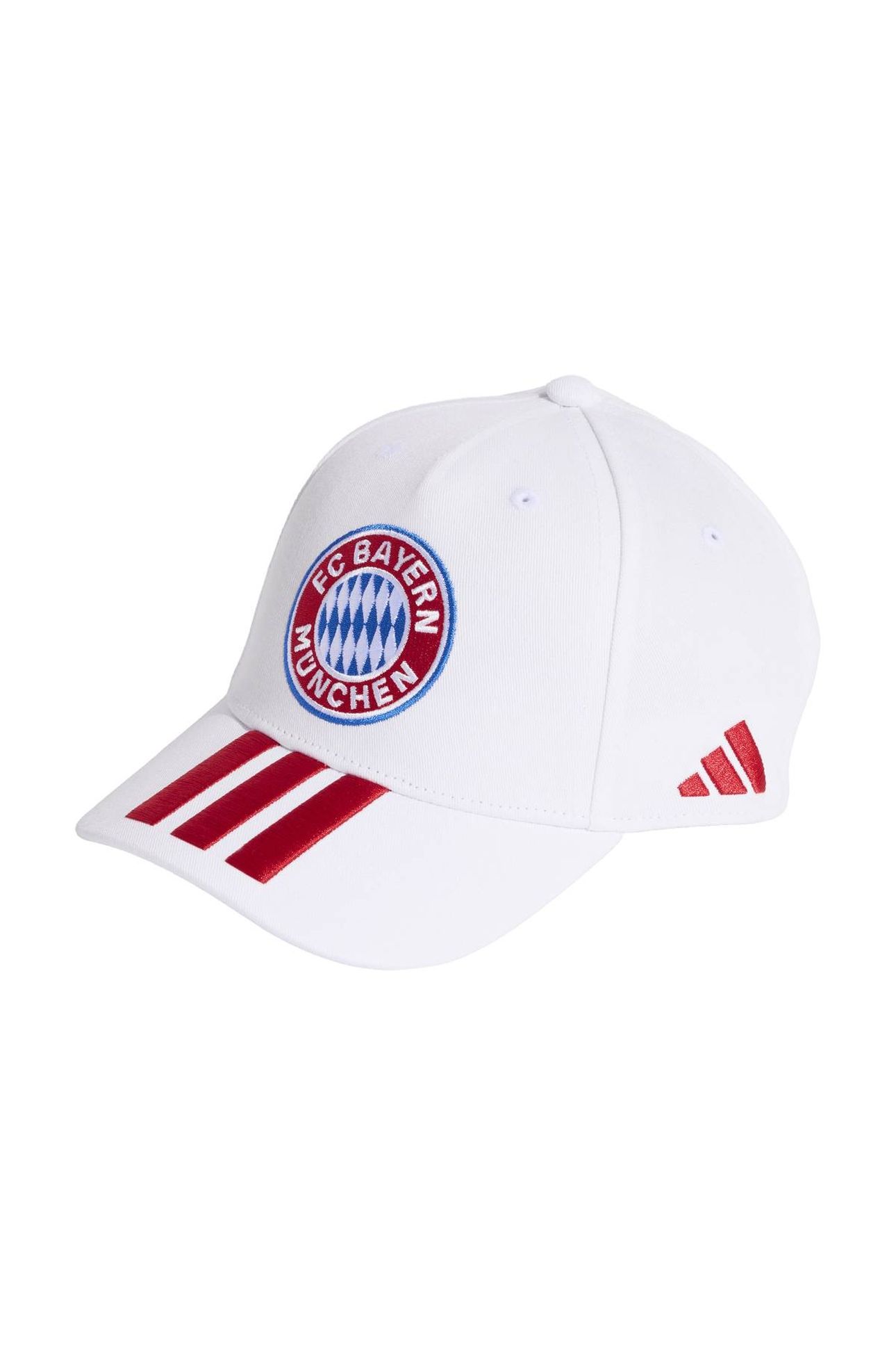 UNISEX FC BAYERN MUNICH KIDS CAP WHITE/BETTER SCARLET 2