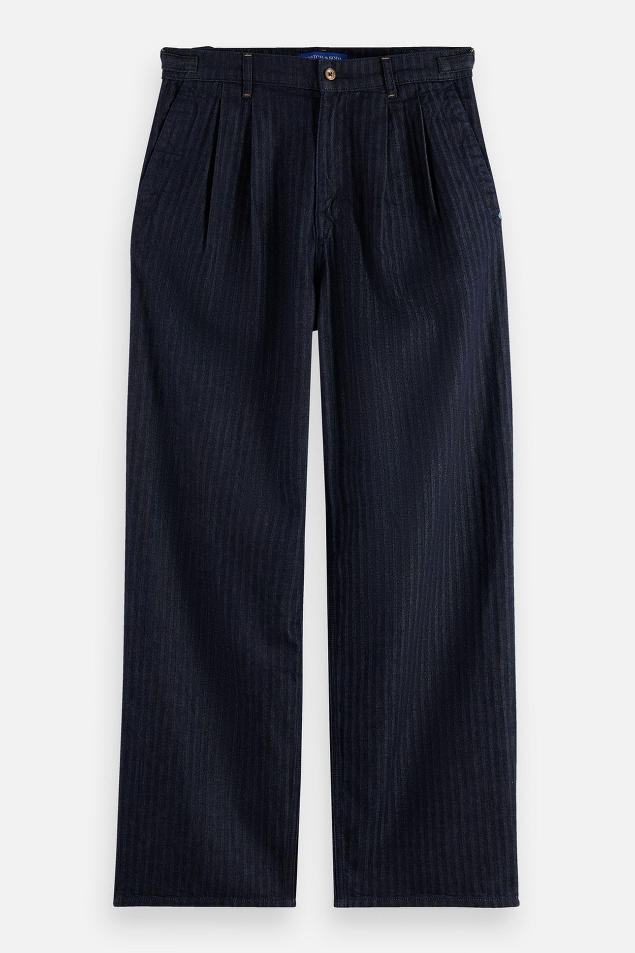 SEASONAL LOOSE FIT DENIM CHINO NAVY 4