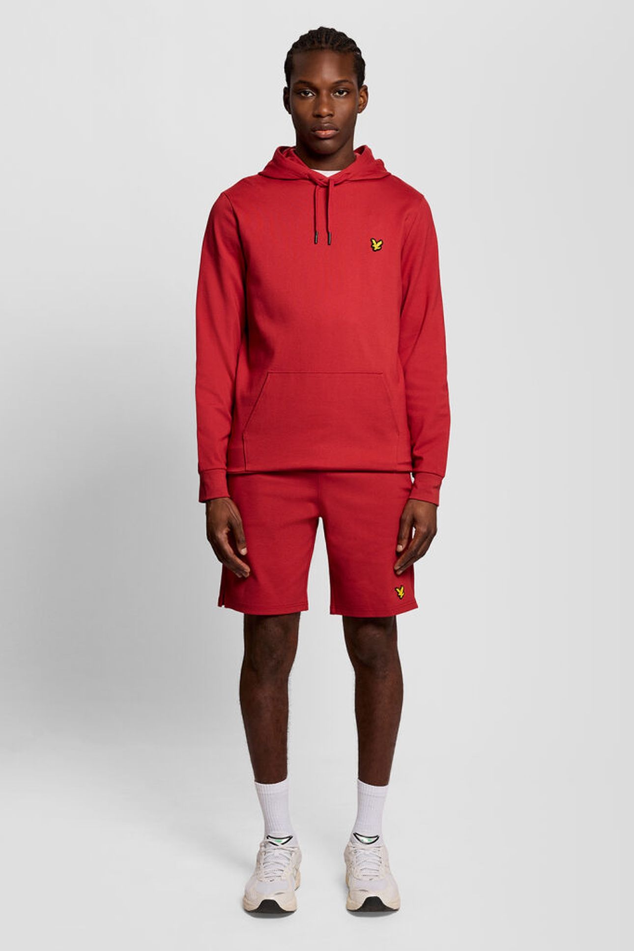 FLY FLEECE HOODIE GARNET 3