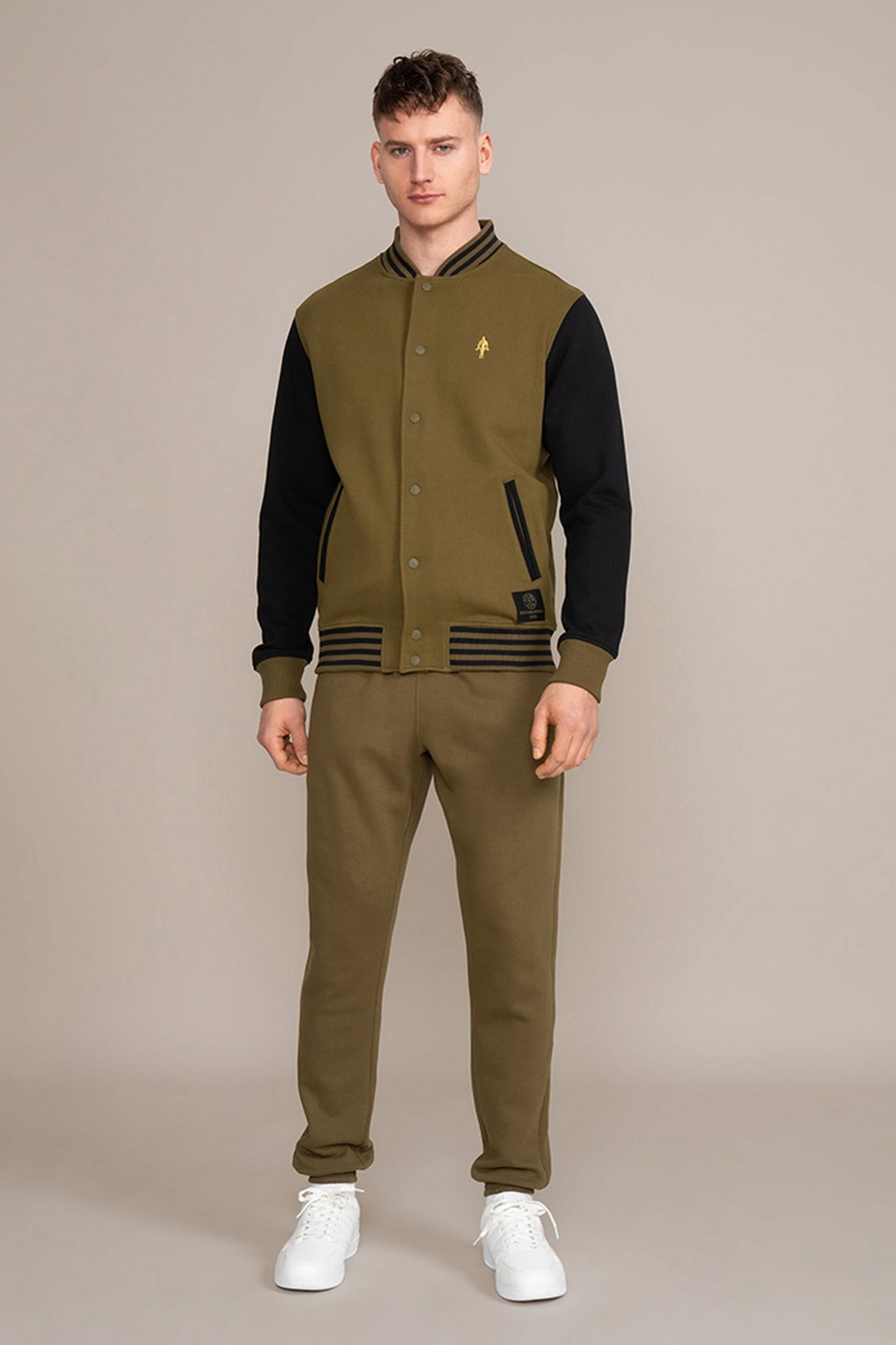 SWEAT JACKET OLIVE 2