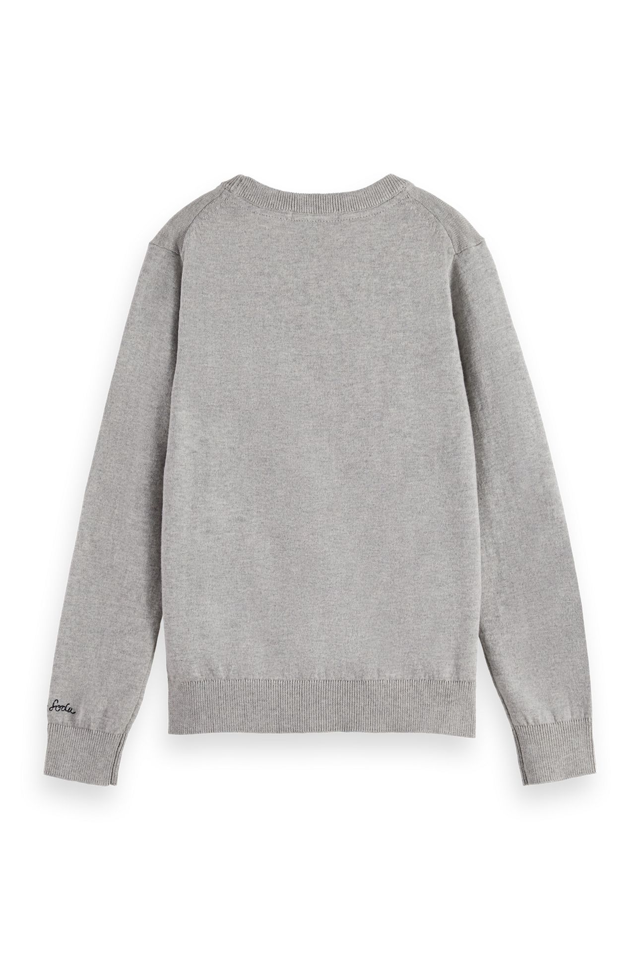 BOYS CORE - LOGO REGULAR FIT PULLOVER MEDIUM GREY 2