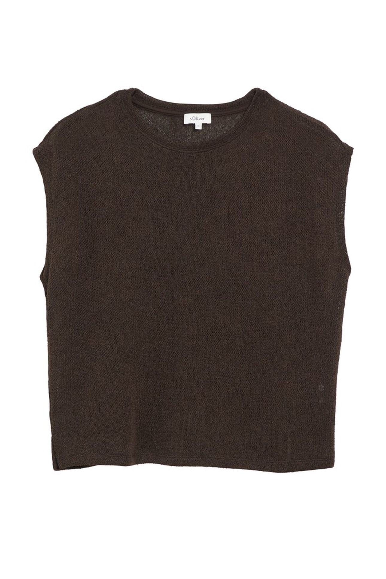 S.OLIVER T-SHIRTS BROWN 4