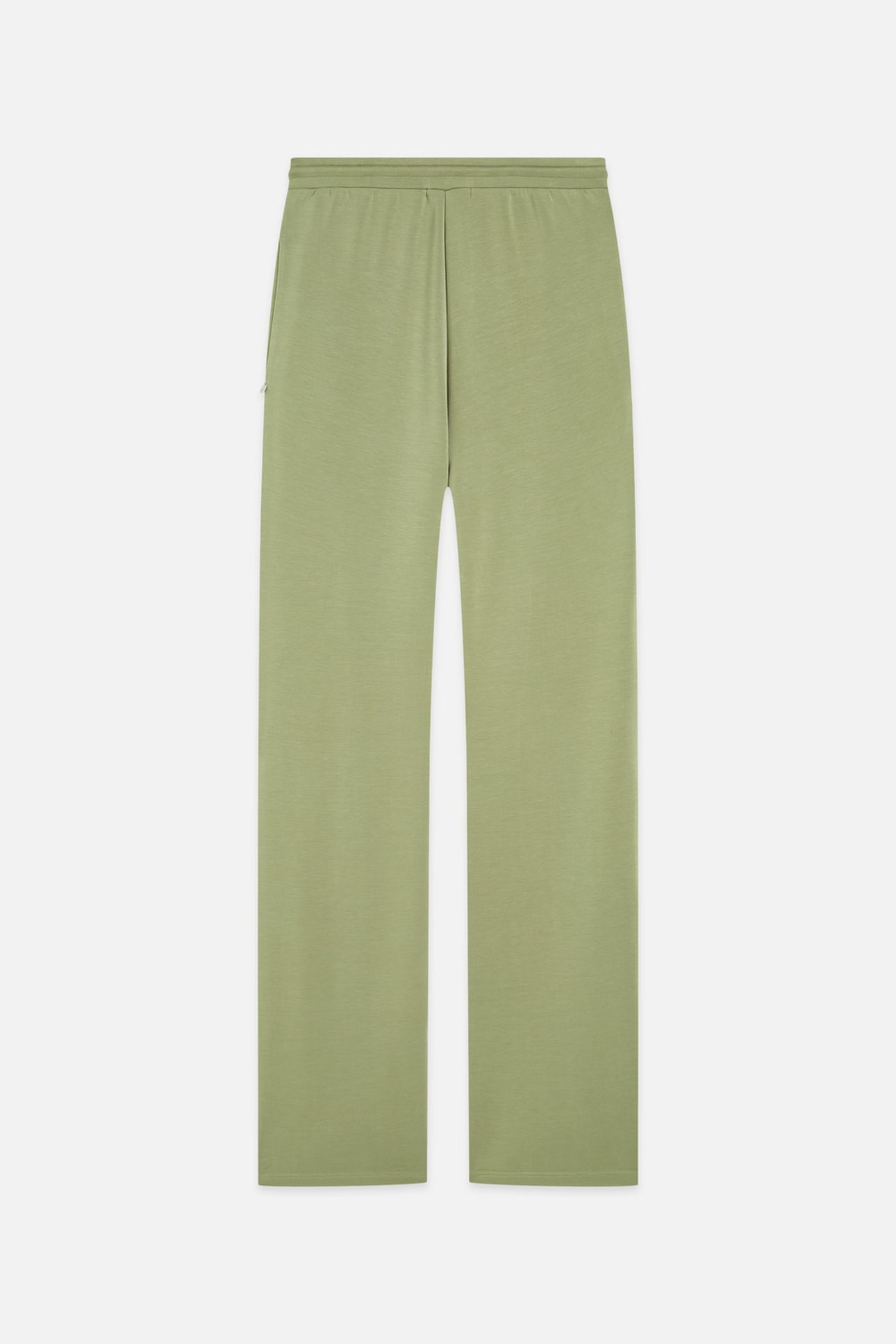 TENCEL PLEATED SWEATPANTS OIL GREEN 2
