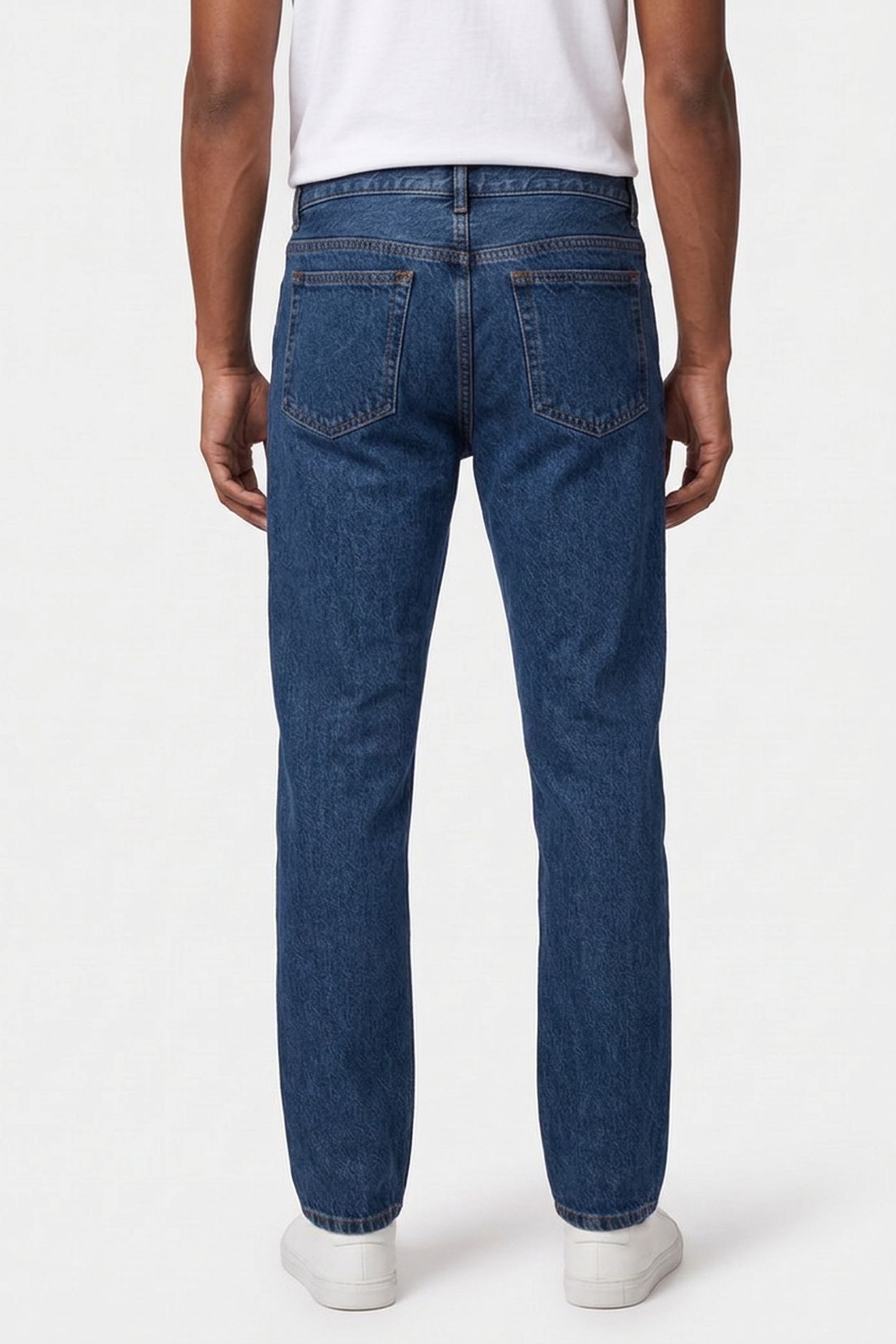 UNISEX SMALL NEW STANDARD WASHED INDIGO 3