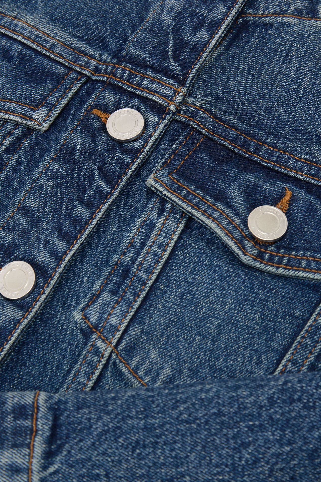 DENIM JACKET MID BLUE 6