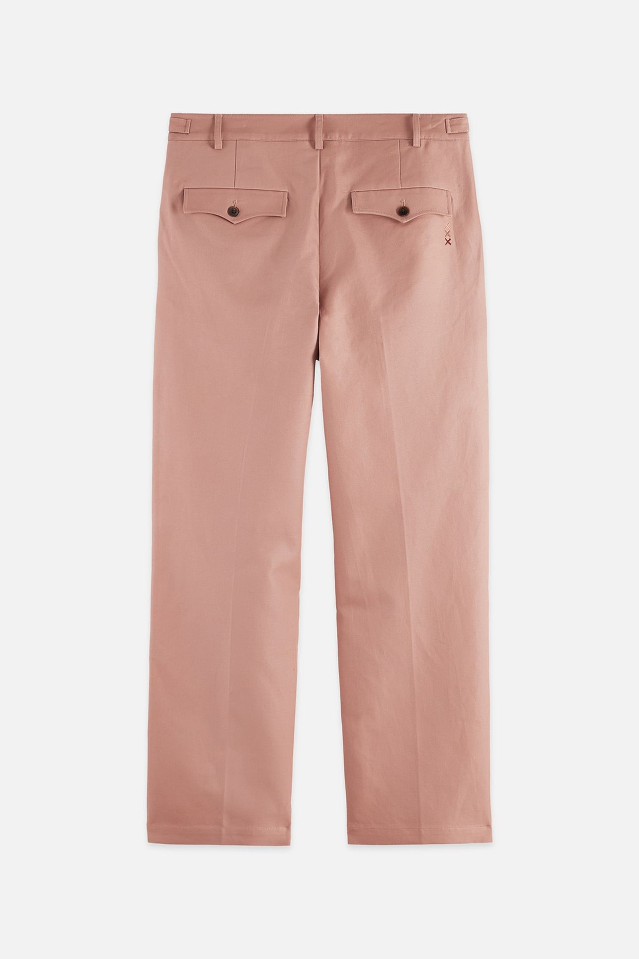 OTIS COTTON-TWILL RELAXED STRAIGHT-FIT CHINO DARK PINK 5