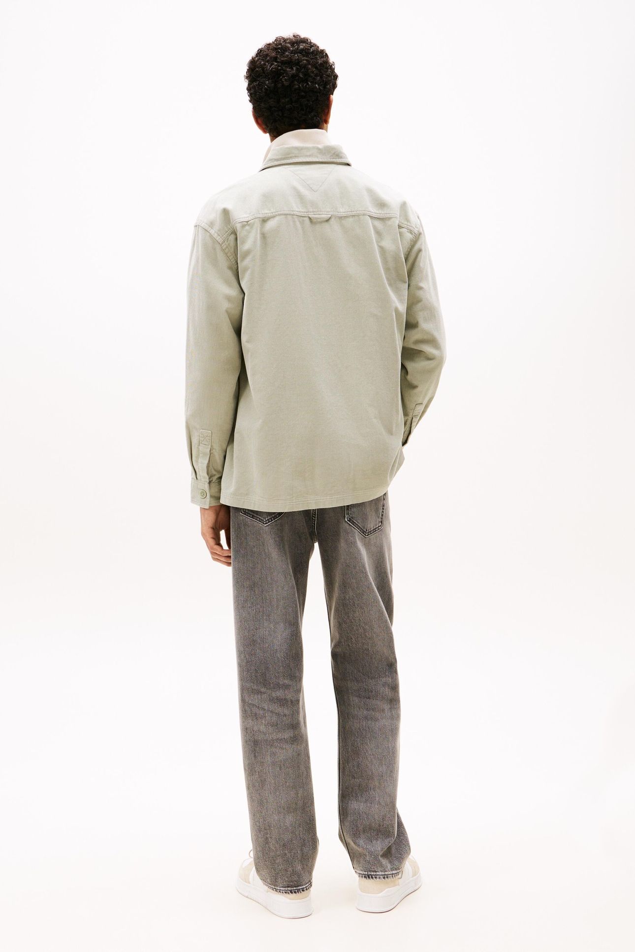 TJM BRICK CORD OVERSHIRT MISTY SAGE 3