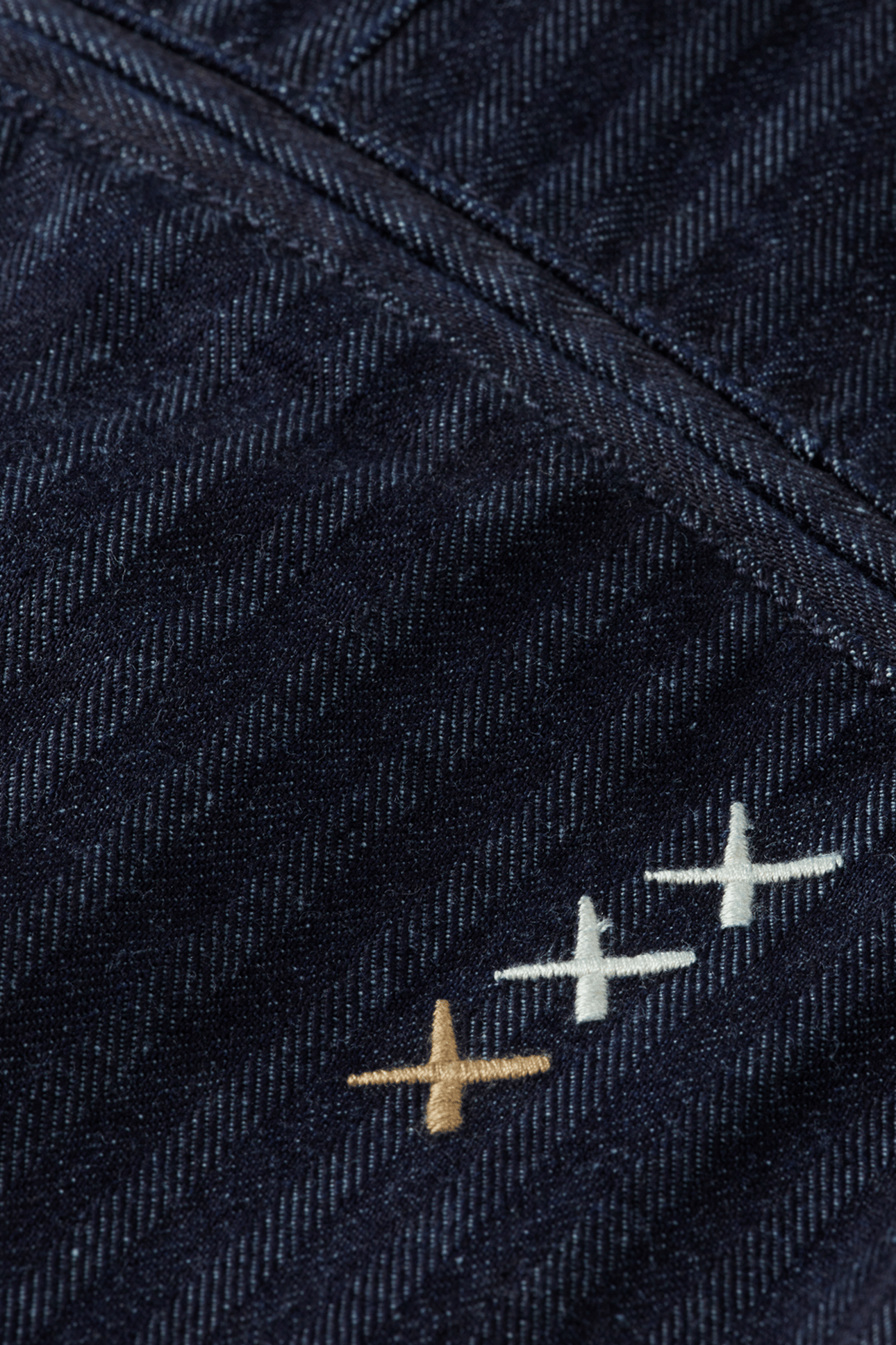 SEASONAL LOOSE FIT DENIM CHINO NAVY 7
