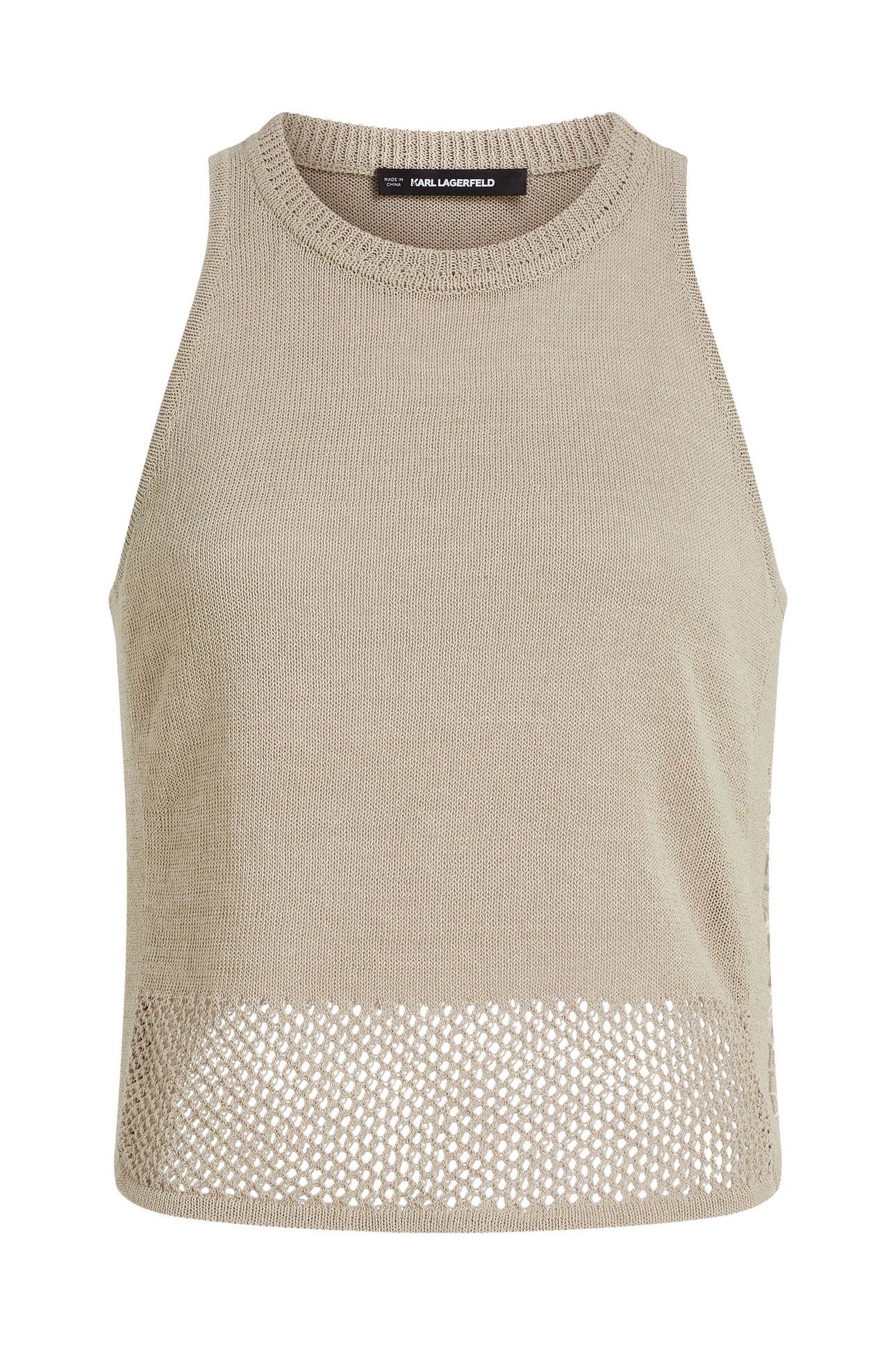 CROCHET KNIT TOP SAFARI 1