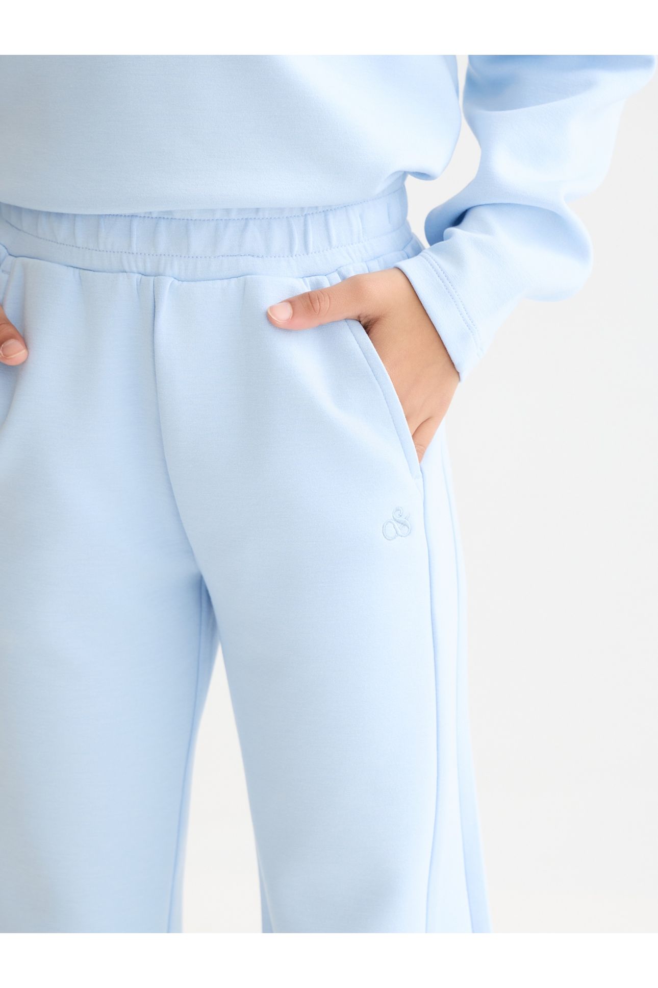 GIRLS SEASONAL CORE STRAIGHTLEG VISCOSEBLEND SWEATPANTS MEDI 7