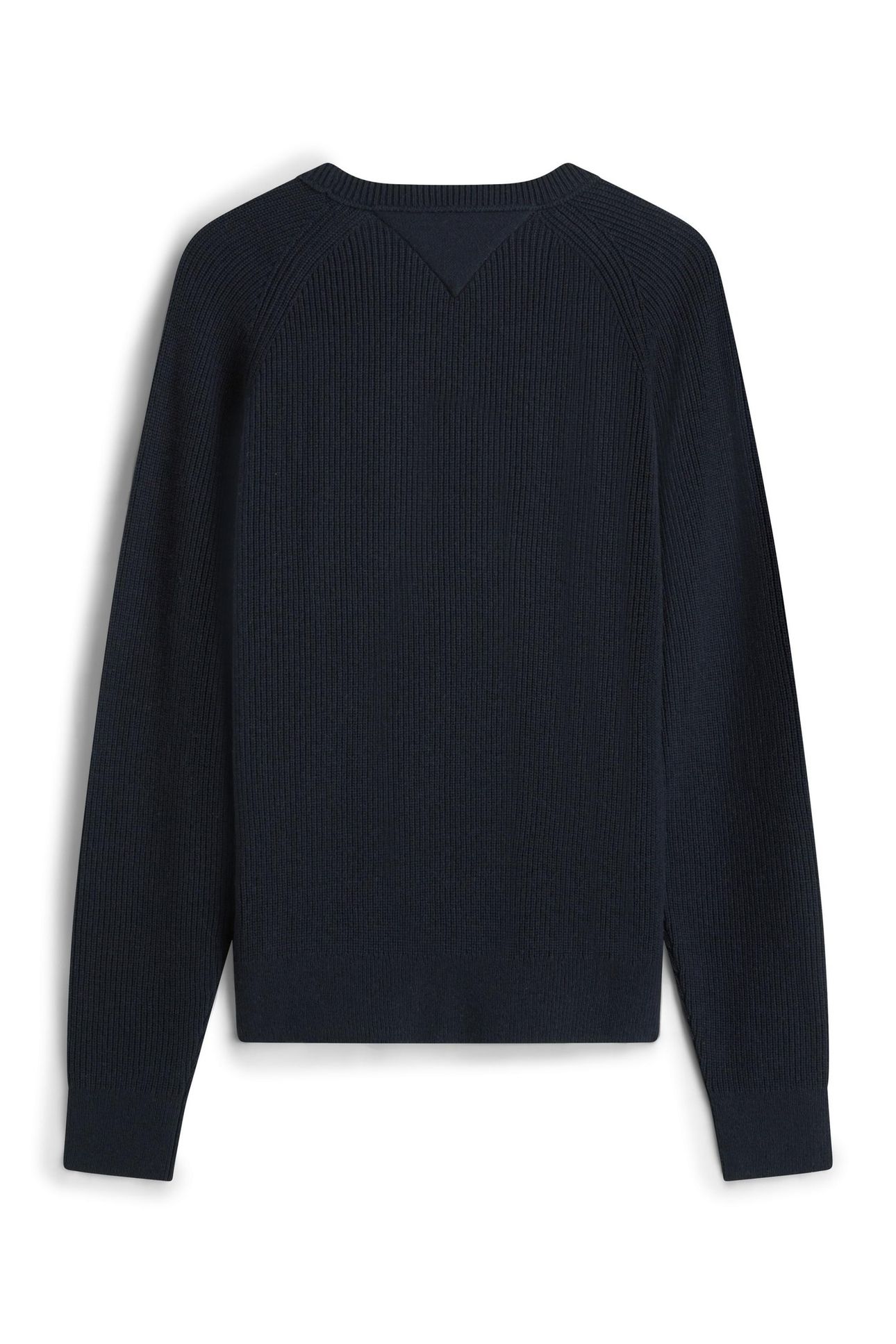 FISHERMAN RIB CREW NECK DARK NIGHT NAVY 6