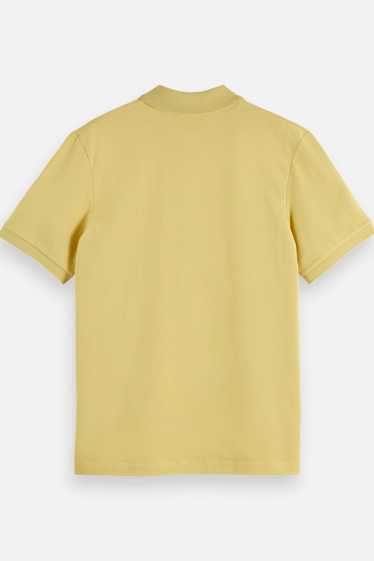 SEASONAL CORE PIQUE CHEST LOGO POLO MED YELLOW 2