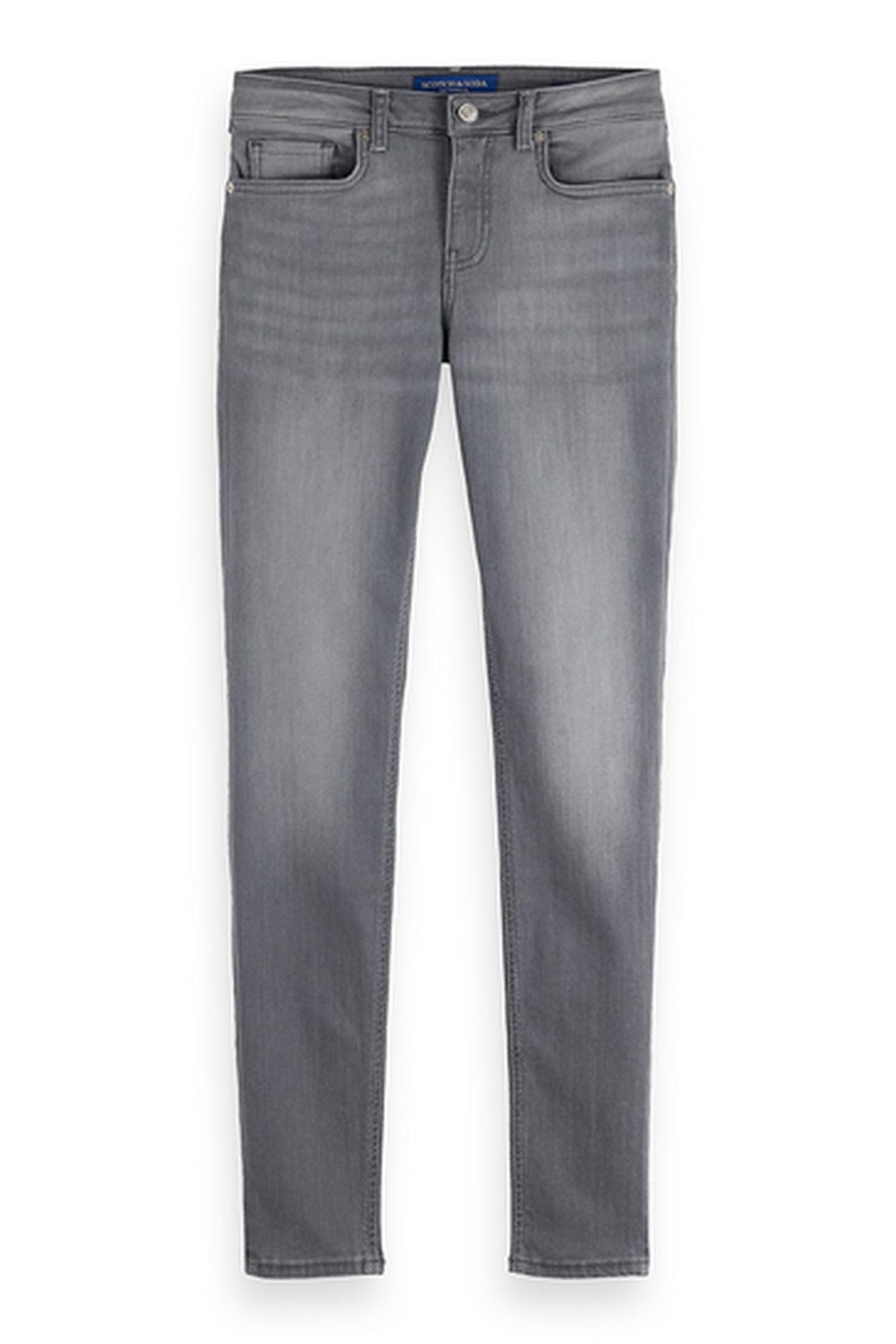 BOHEMIENNE MID RISE SKINNY JEANS GREY ROOTS 1