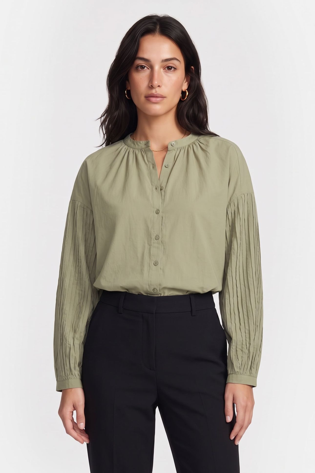 ROSA BLOUSE ALOE 2