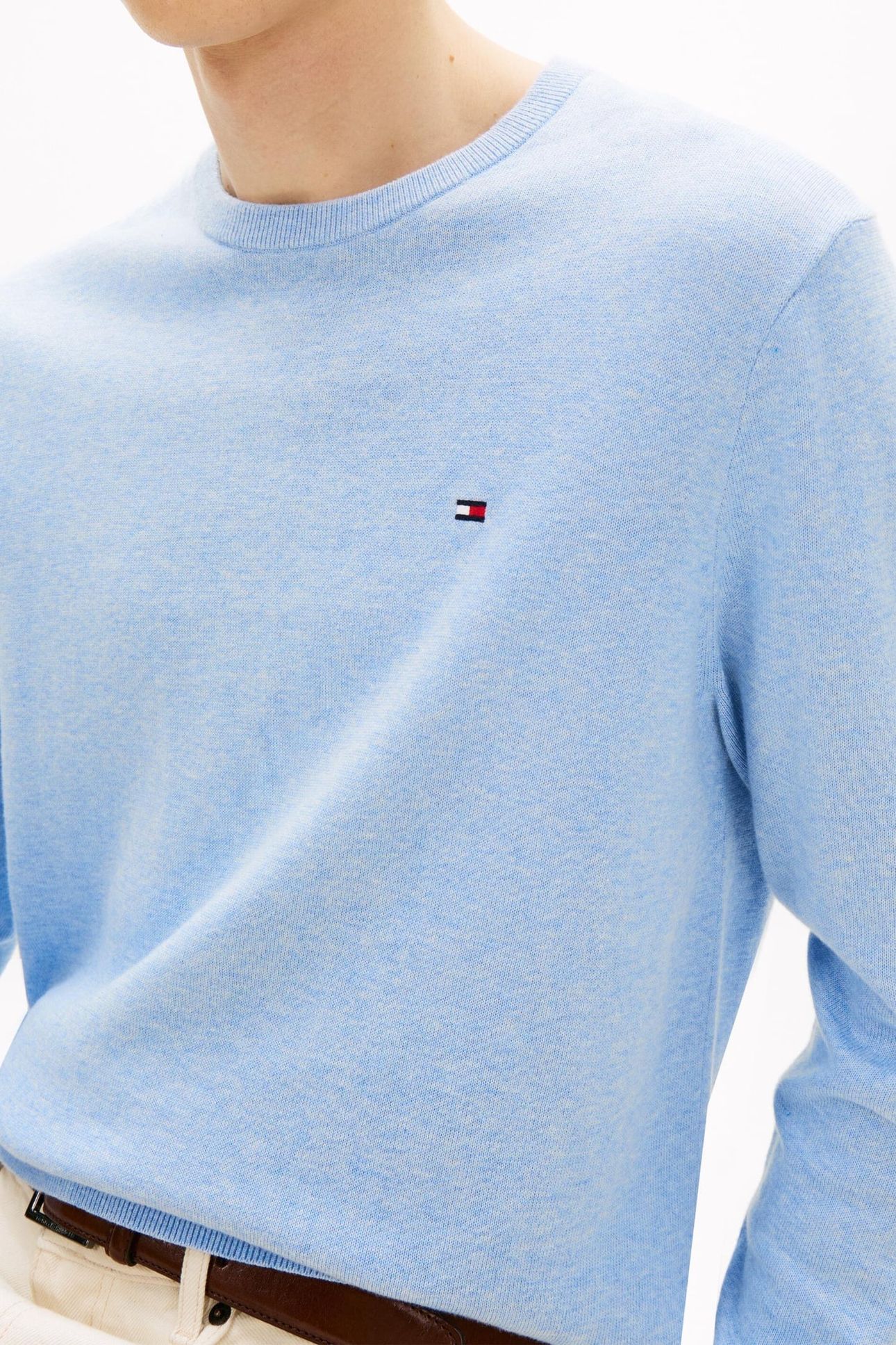 ESSENTIAL SSNL COTTON VESSEL BLUE HEATHER 4