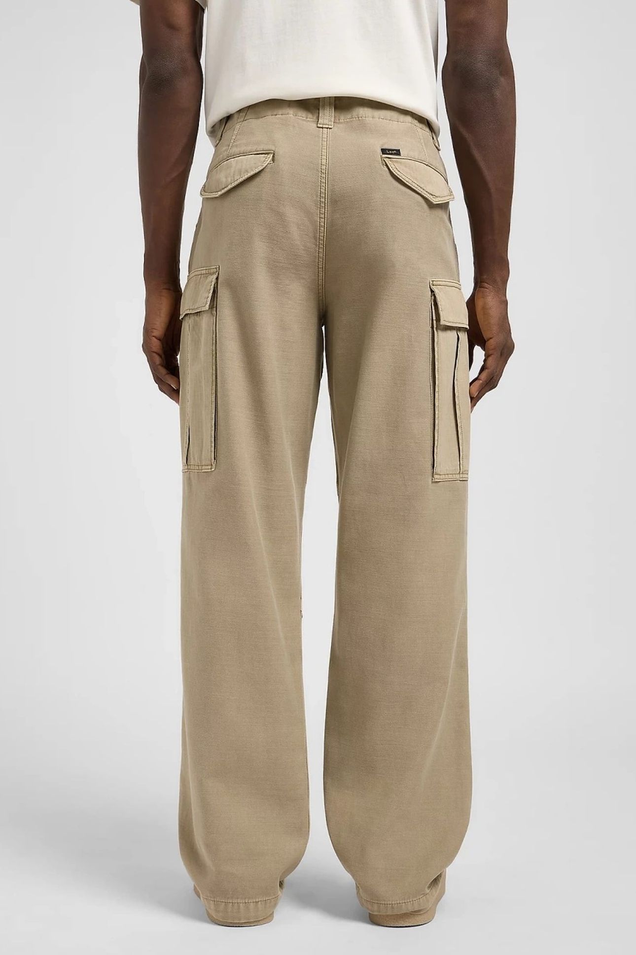 PARACHUTE CARGO KANSAS CITY KHAK LOOSE JEANS BEIGE 2