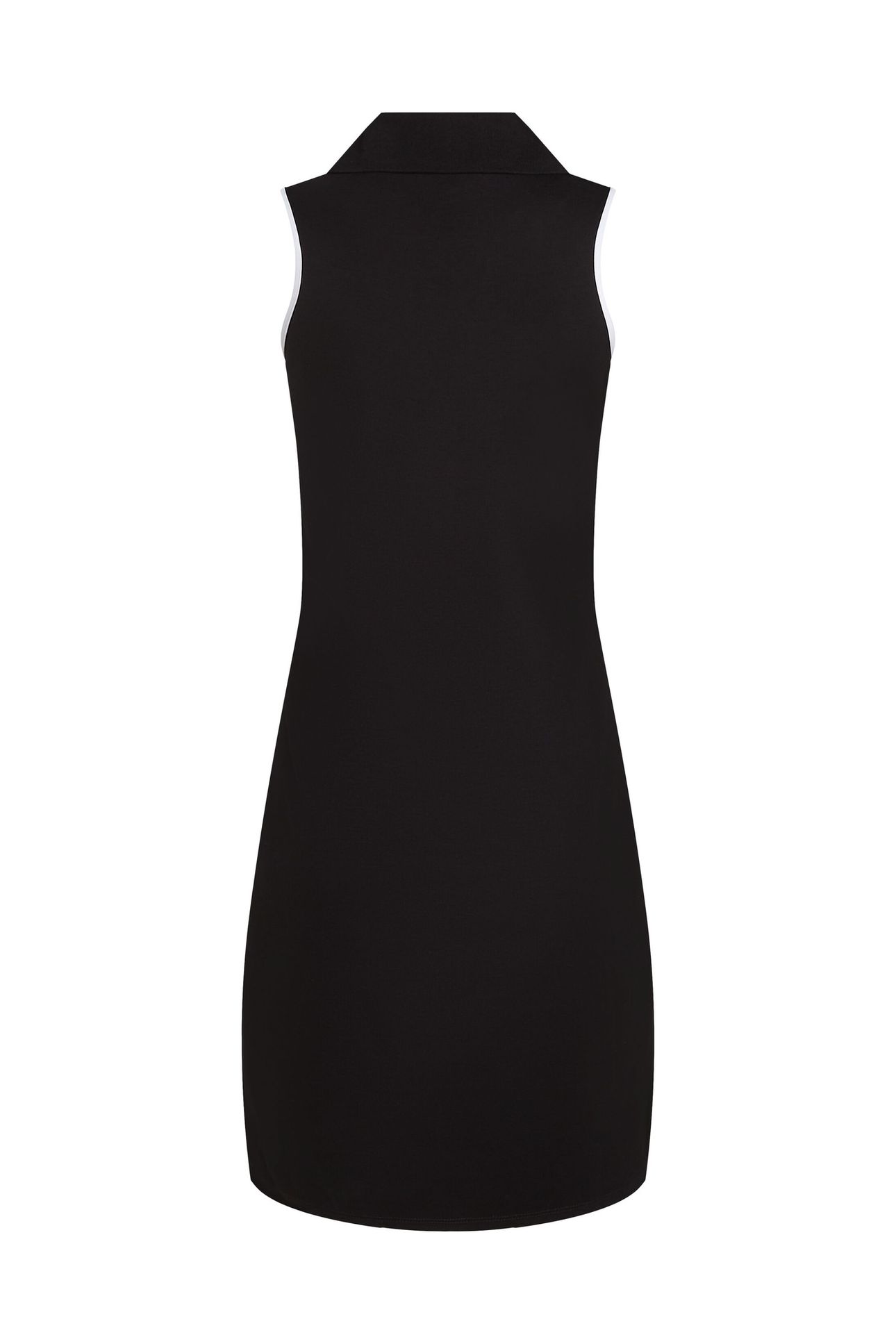 KLJ POLO SLVLESS DRESS BLACK 2