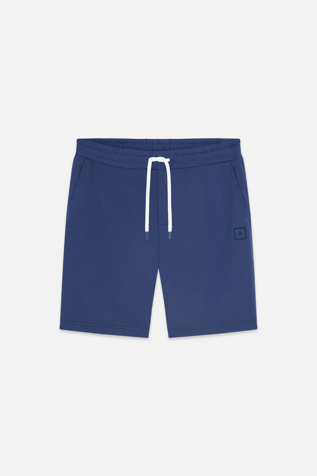 LOGO BADGE REGULARFIT SWEATSHORTS NAVY 2