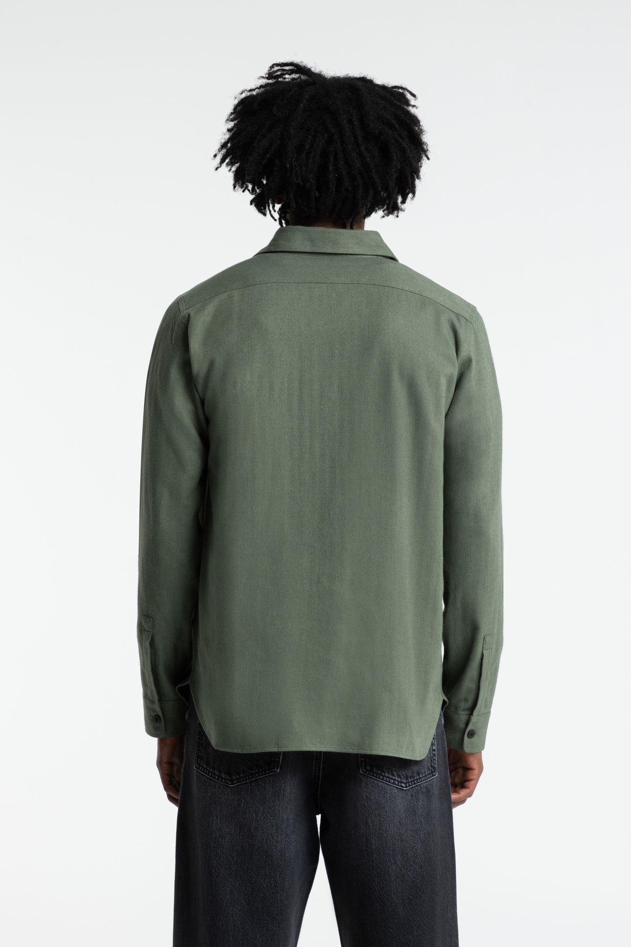 JUNTOKU SHIRT LONGSLEEVE MULLED BASIL 2