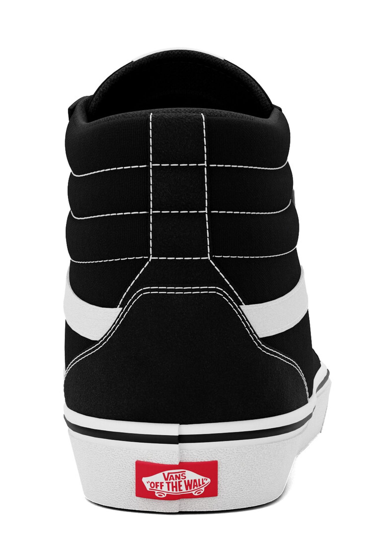 FILMORE HI SUEDE/CANVAS BLACK/WHITE 5
