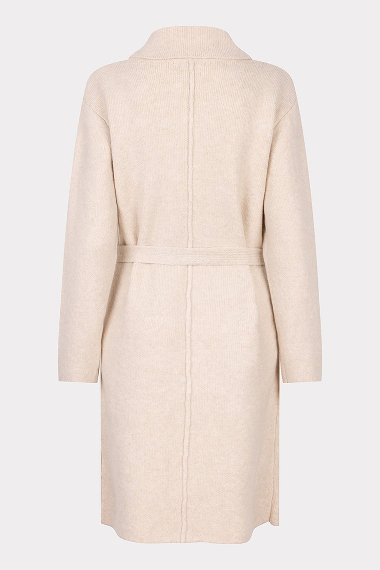CARDIGAN LONG POCKETS LIGHT SAND 2