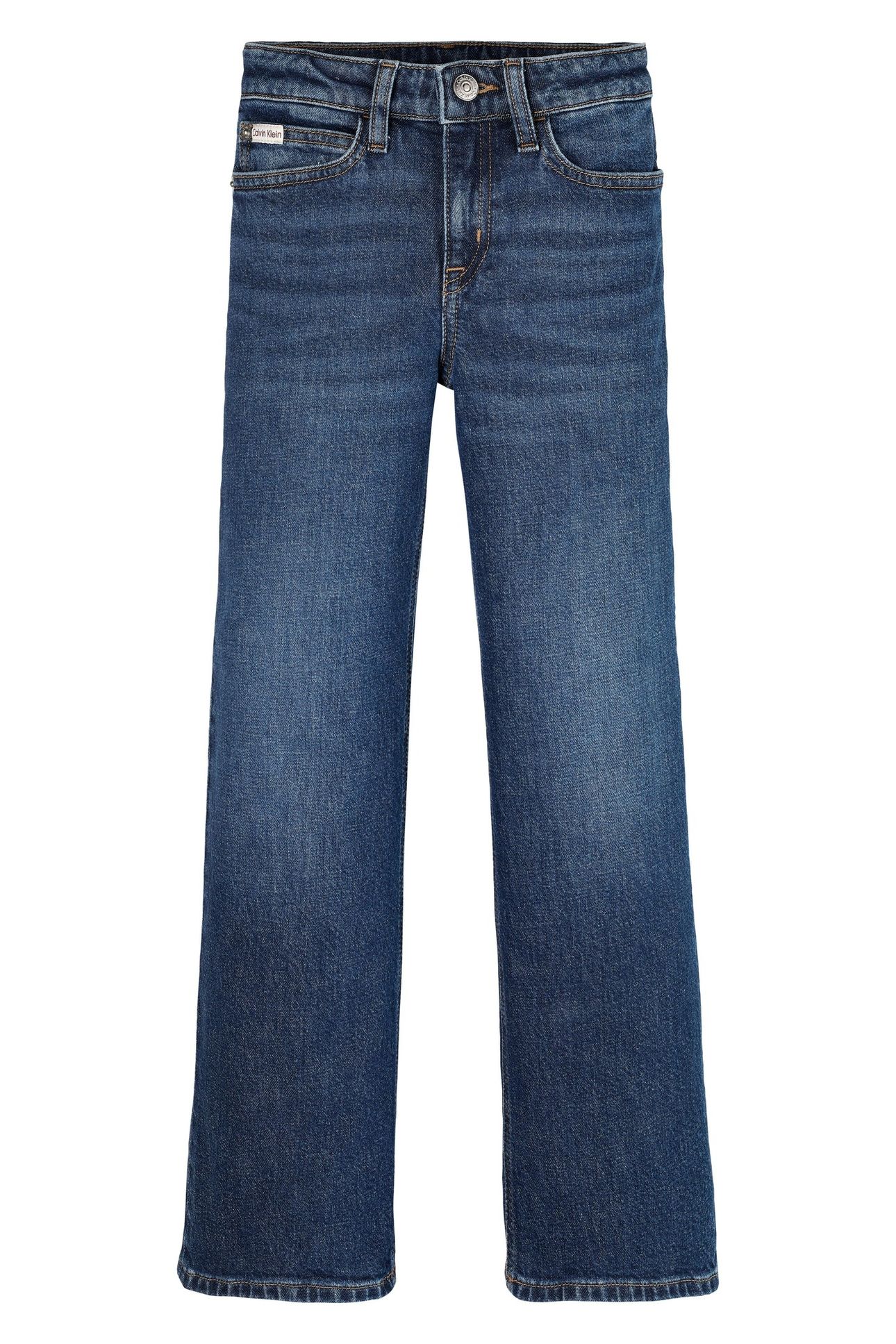 GIRLS HIGH RISE WIDE LEG AUTHENTIC DARK BLUE 2